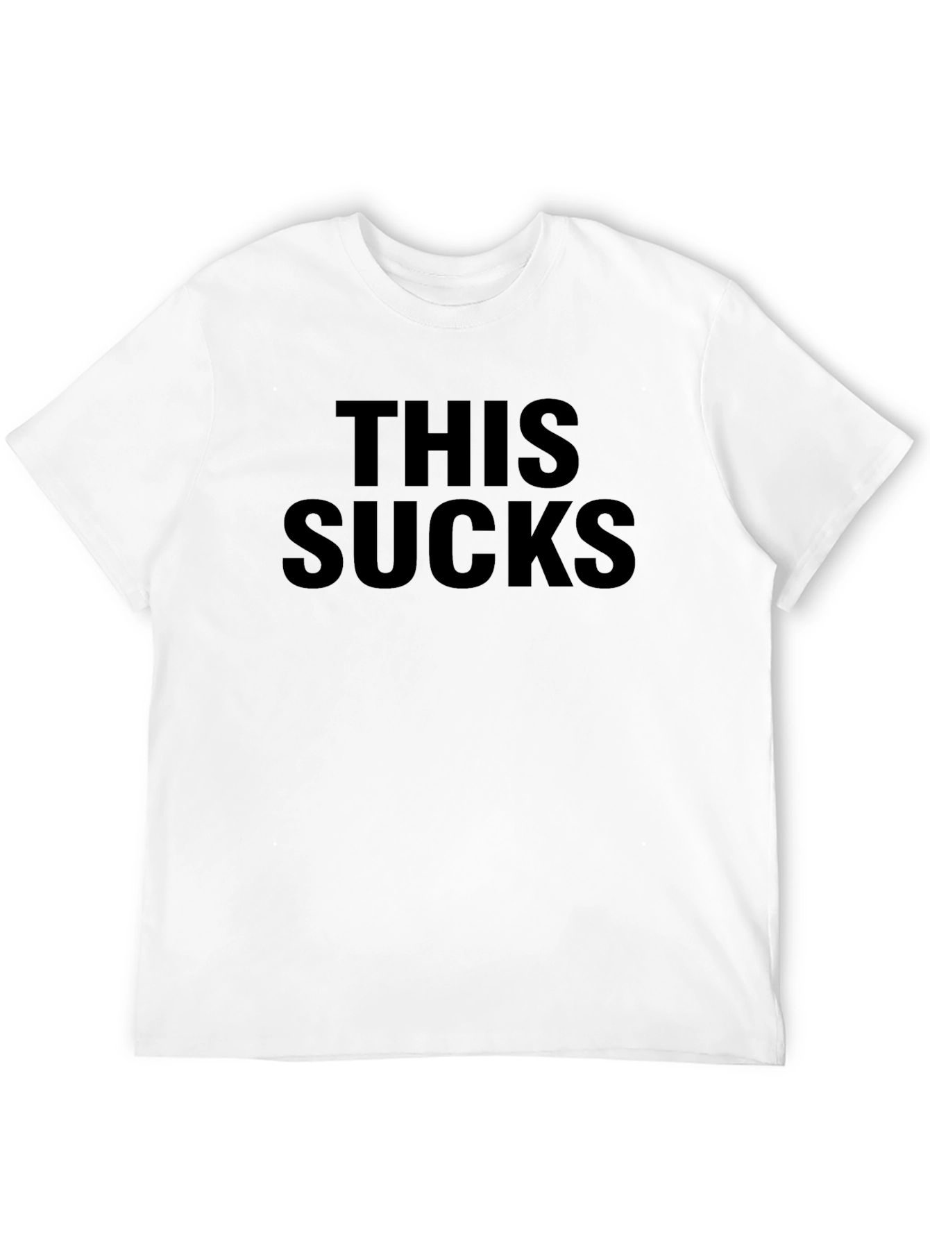 This Sucks Graphic T-Shirt - Mens Black Tee
