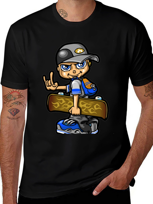 Cool Kid Skateboard Graphic Tee