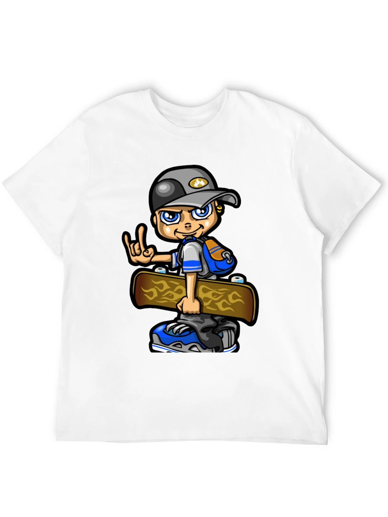 Cool Kid Skateboard Graphic Tee