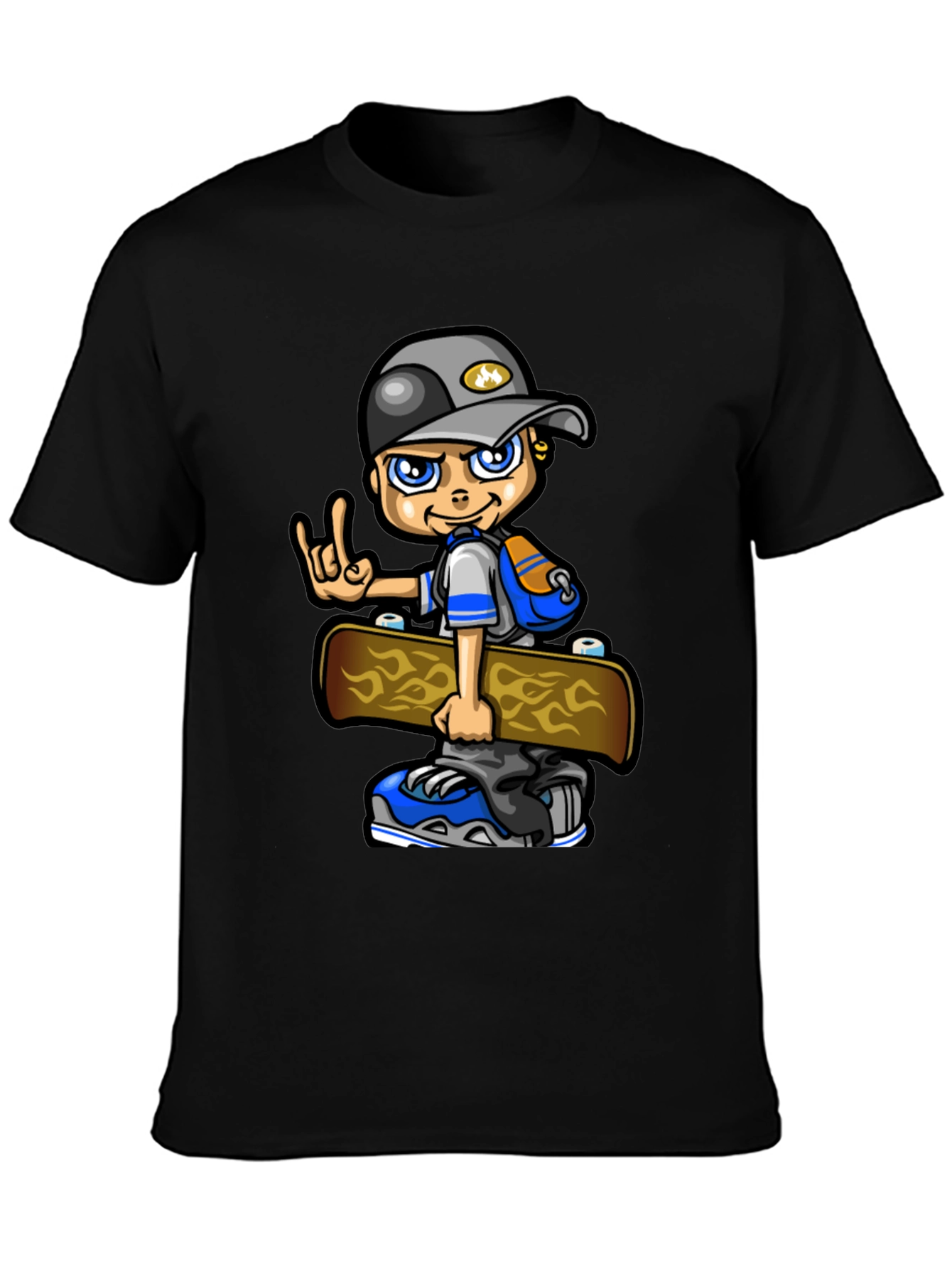Cool Kid Skateboard Graphic Tee