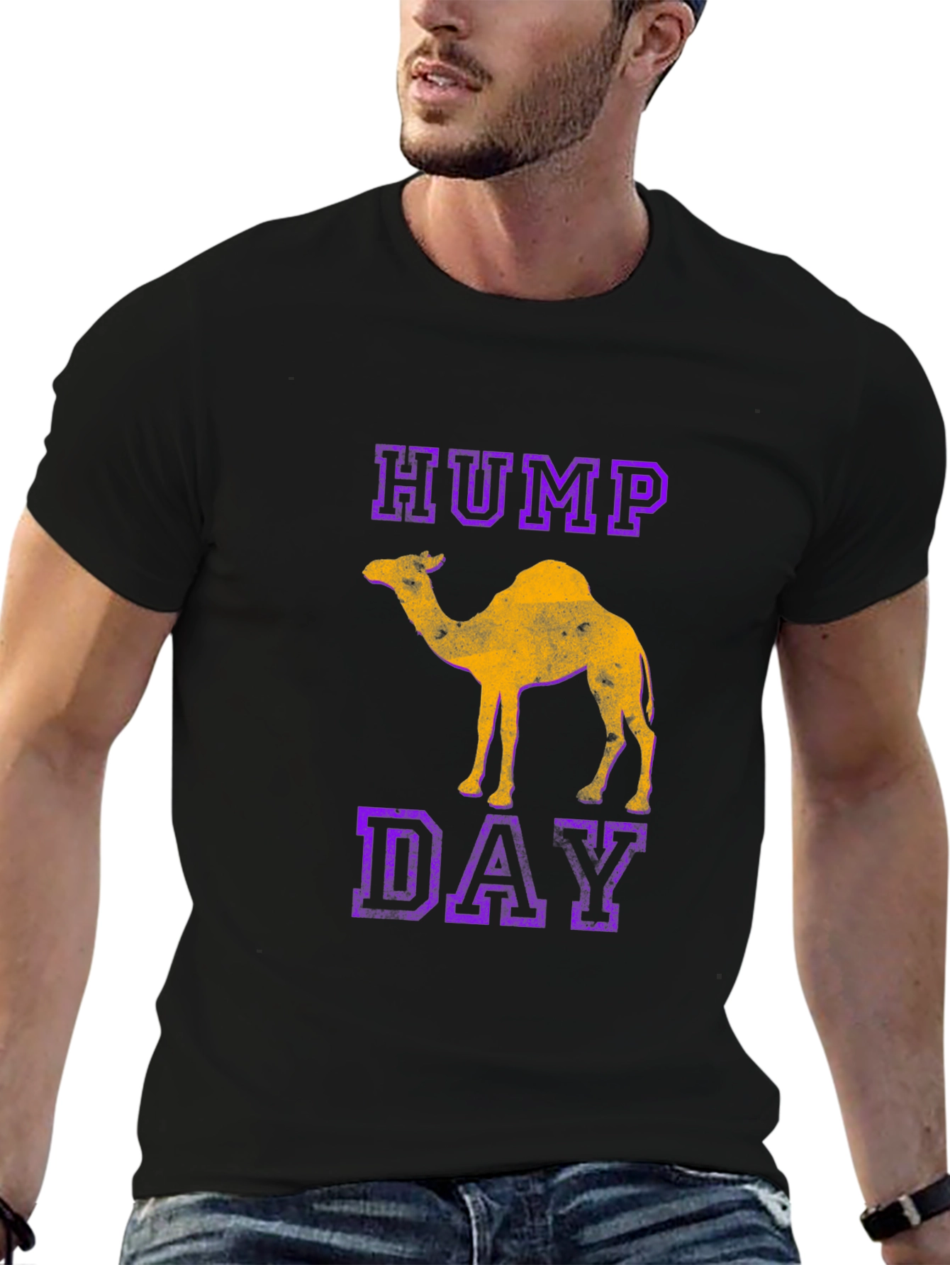Hump Day Camel T-Shirt - Black