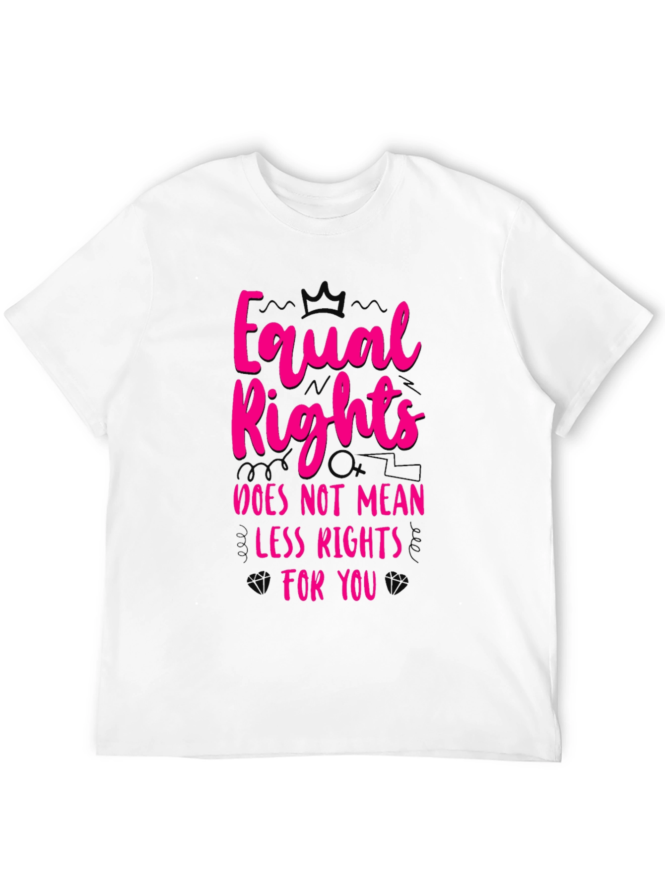 Equal Rights Graphic Tee - Black