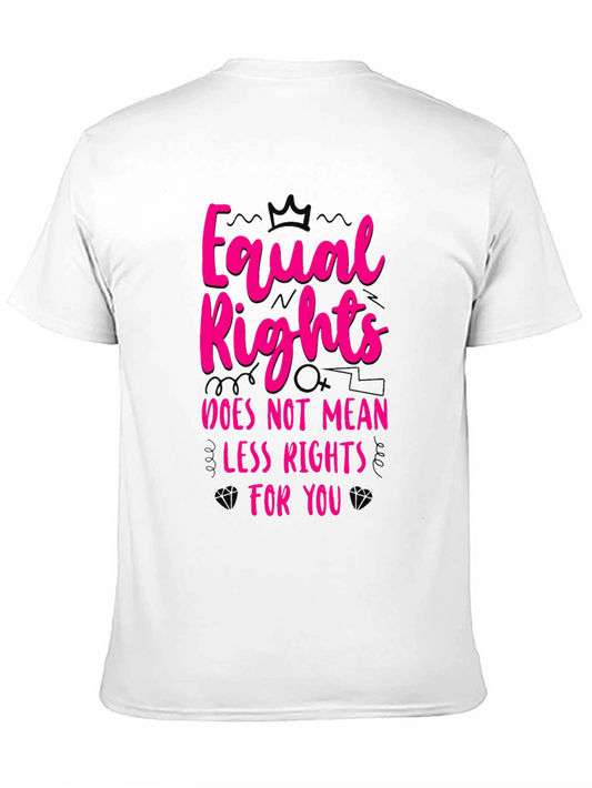 Equal Rights Graphic Tee - Black