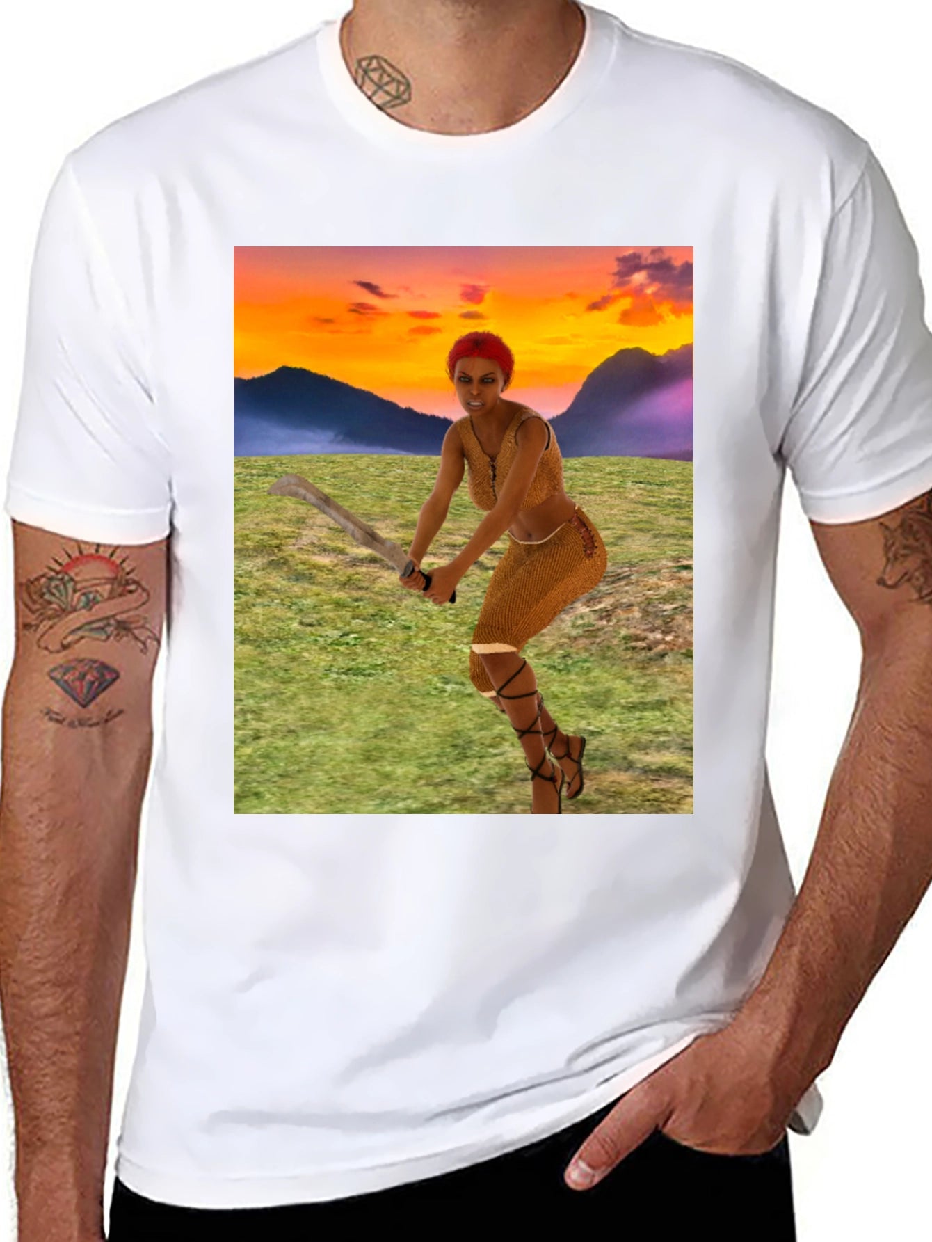 Warrior Woman Graphic Tee