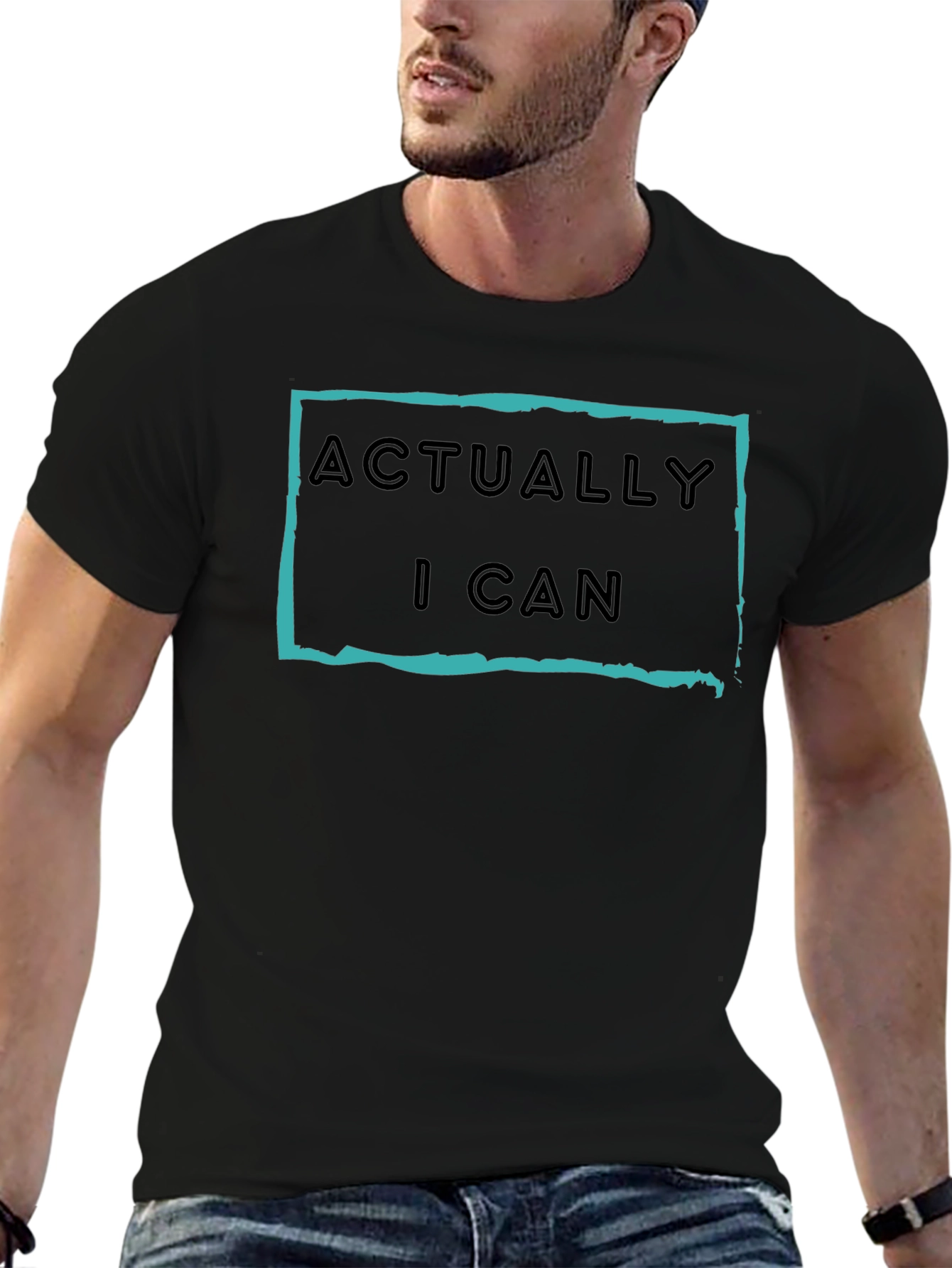 Actually I Can Graphic T-Shirt - Motivational Tee