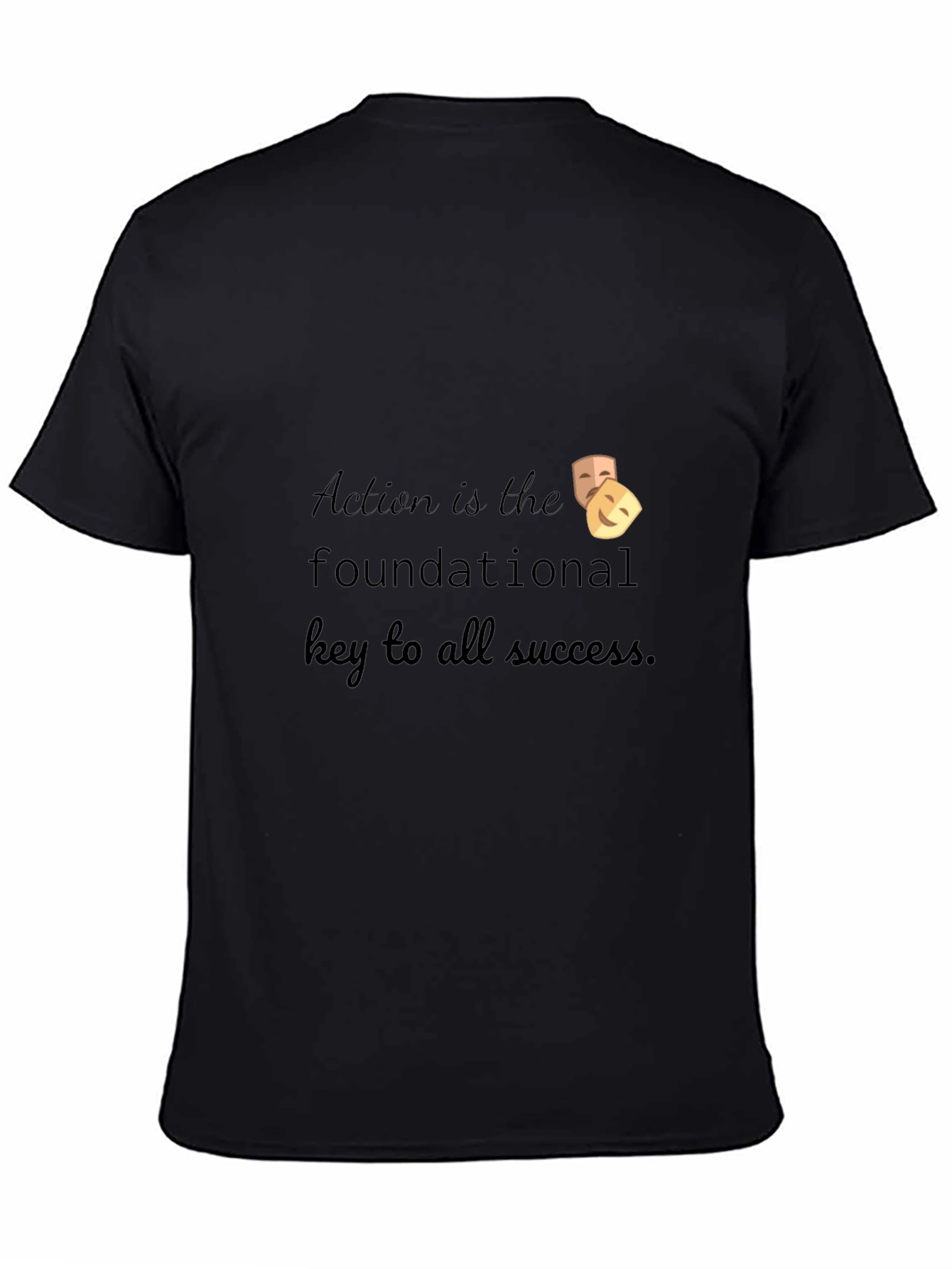 Action is the Key T-Shirt - Success Motivational Tee