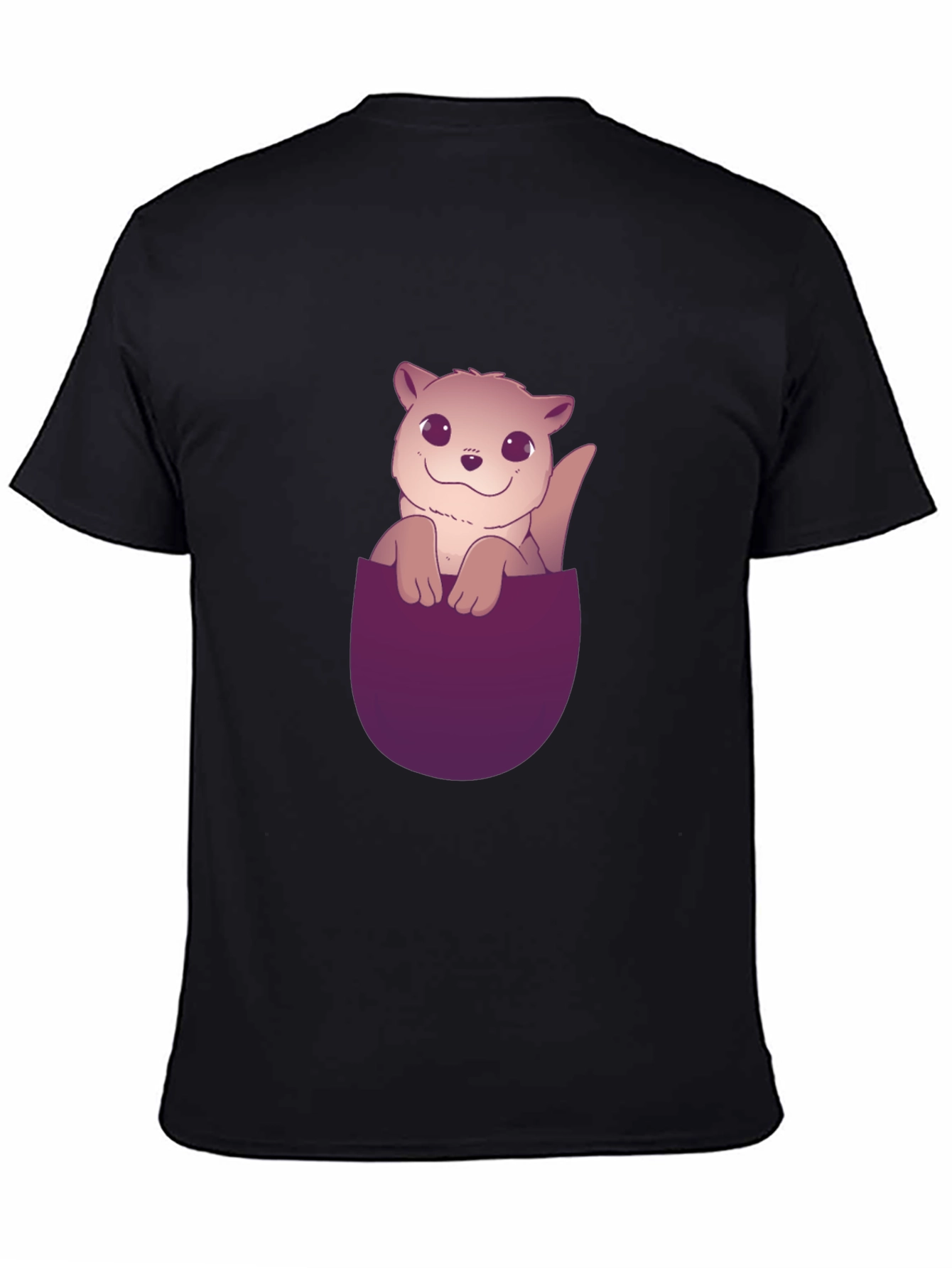 Cute Otter Pocket T-Shirt