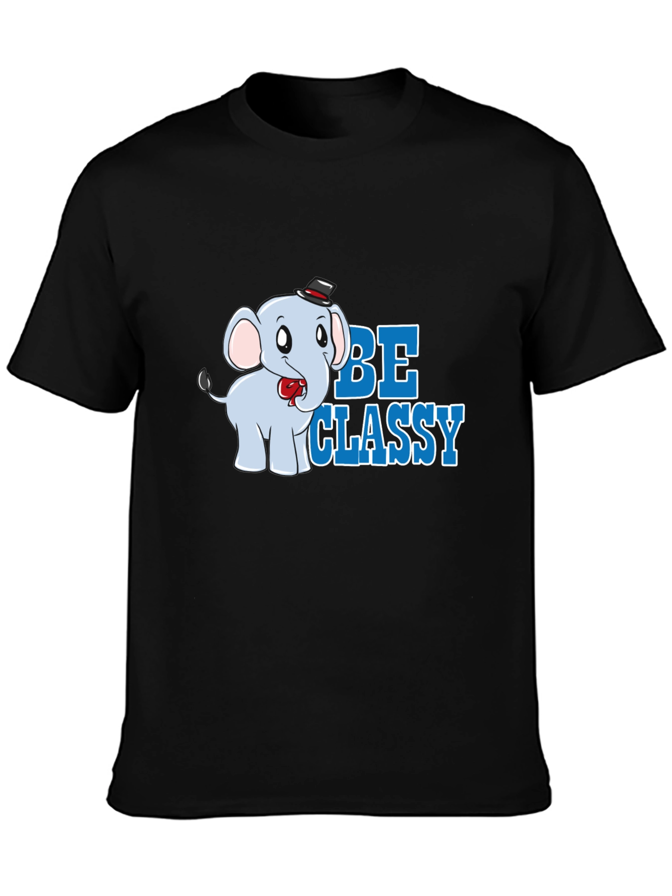 Be Classy Elephant Tee - Trendy Graphic T-Shirt