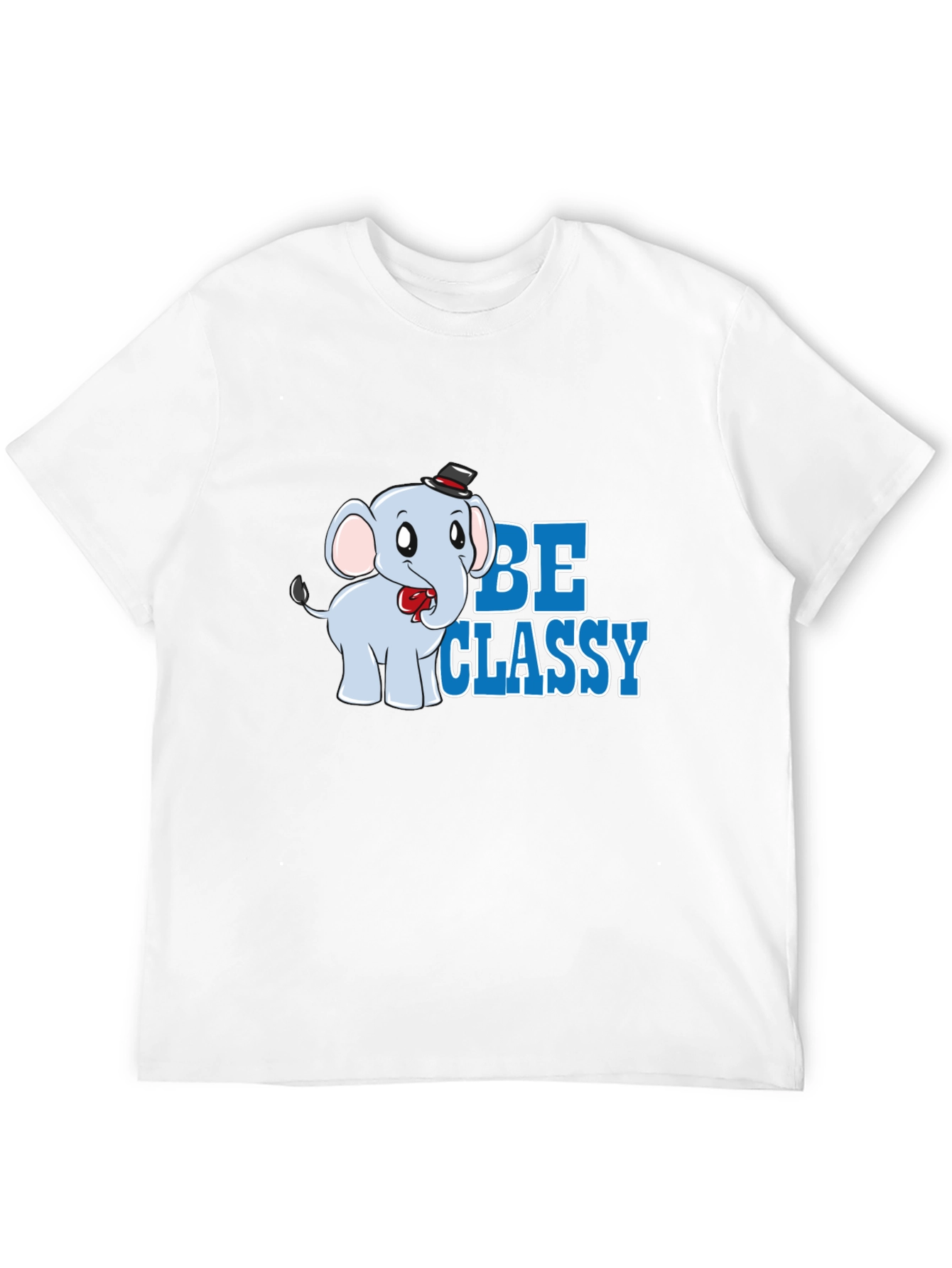 Be Classy Elephant Tee - Trendy Graphic T-Shirt