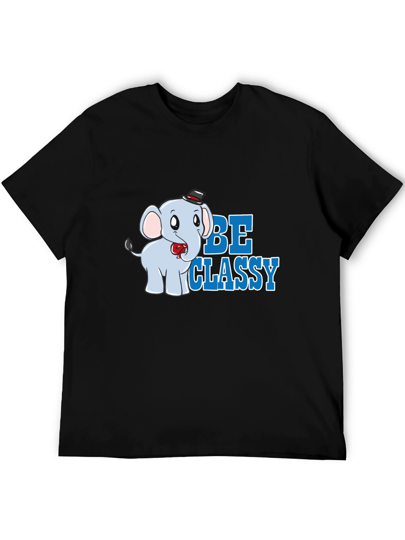 Be Classy Elephant Tee - Trendy Graphic T-Shirt