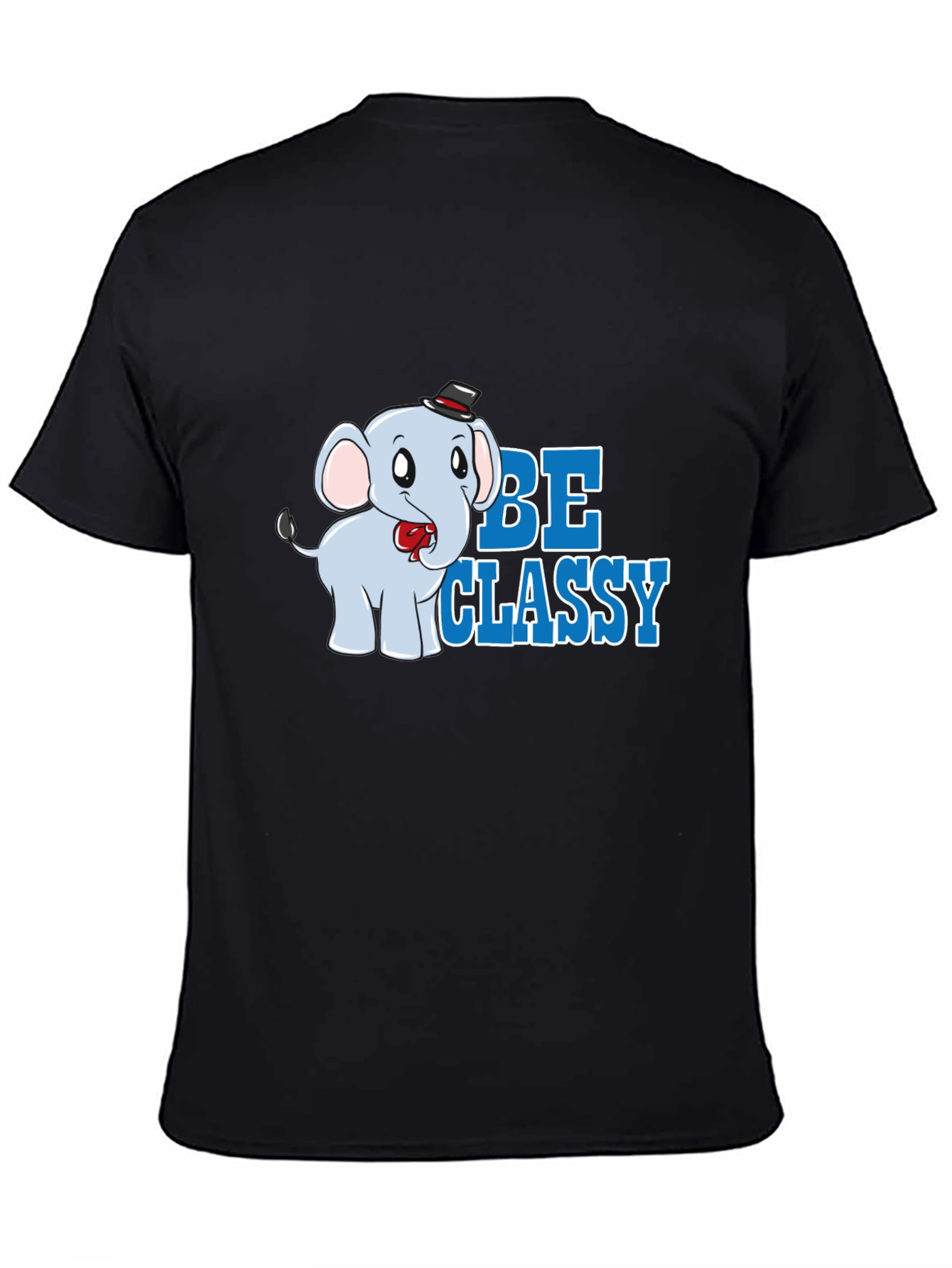 Be Classy Elephant Tee - Trendy Graphic T-Shirt