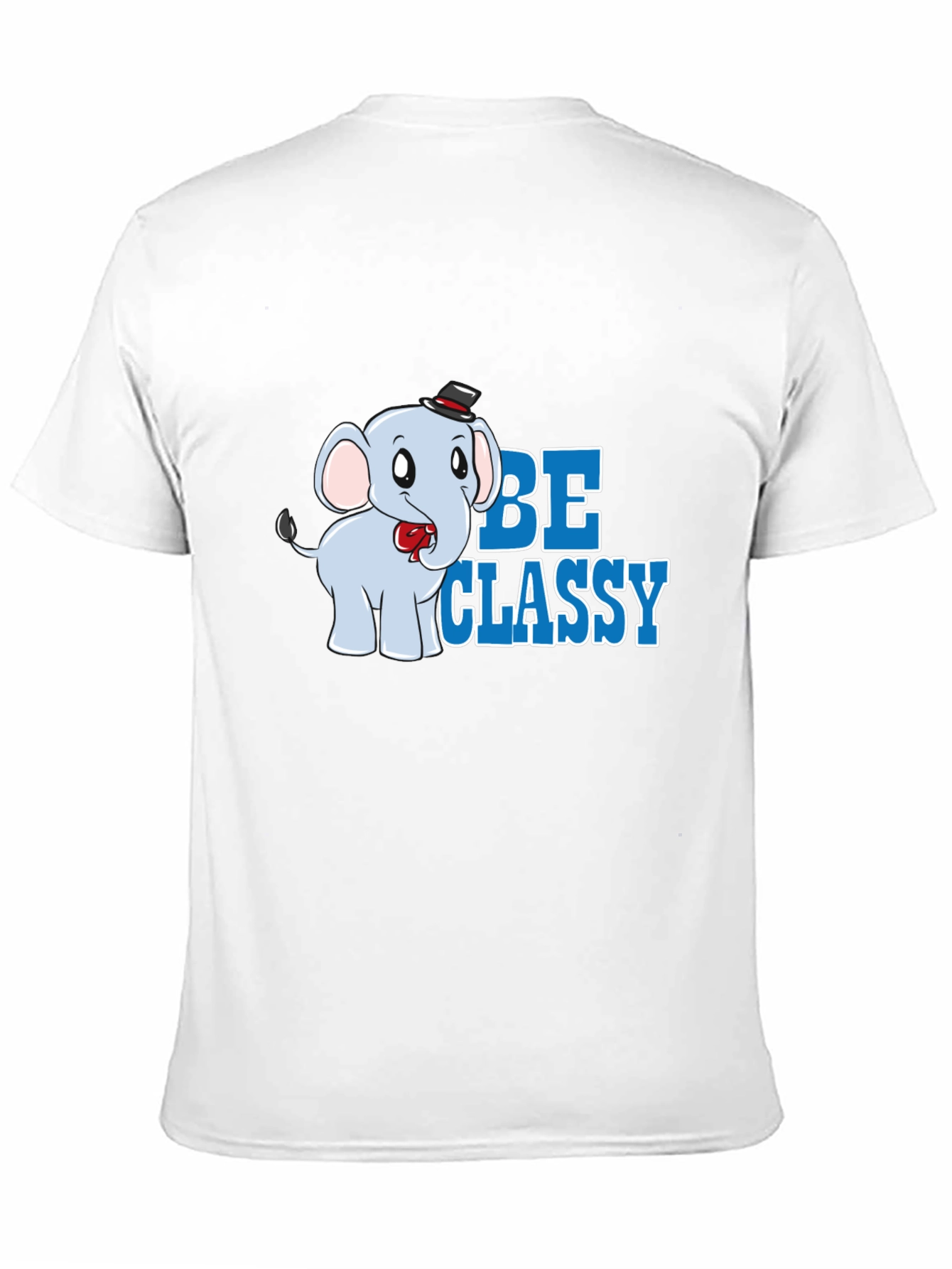 Be Classy Elephant Tee - Trendy Graphic T-Shirt