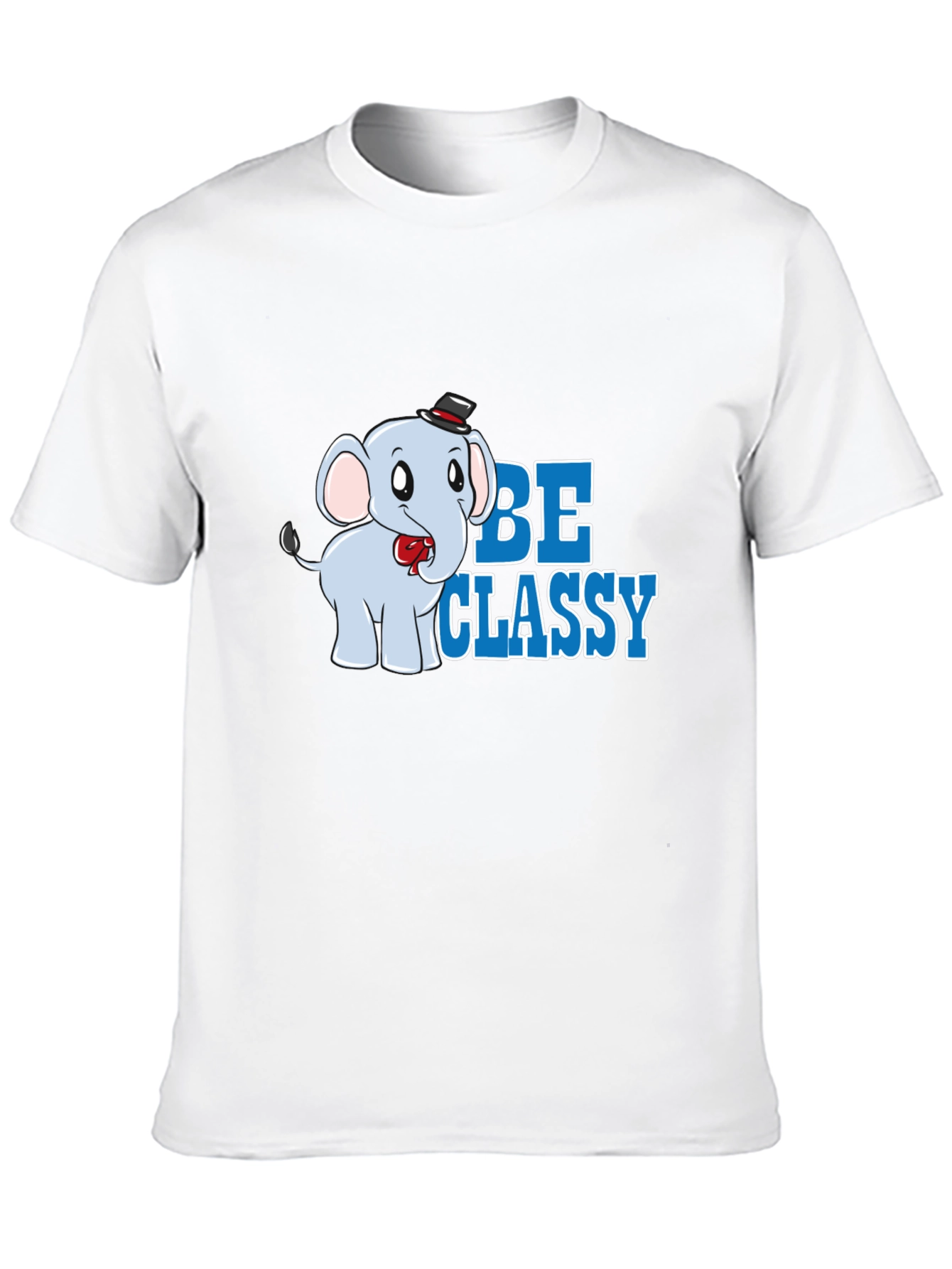 Be Classy Elephant Tee - Trendy Graphic T-Shirt