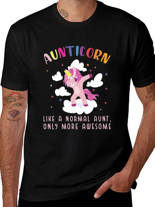 Aunticorn T-Shirt - Awesome Aunt Tee