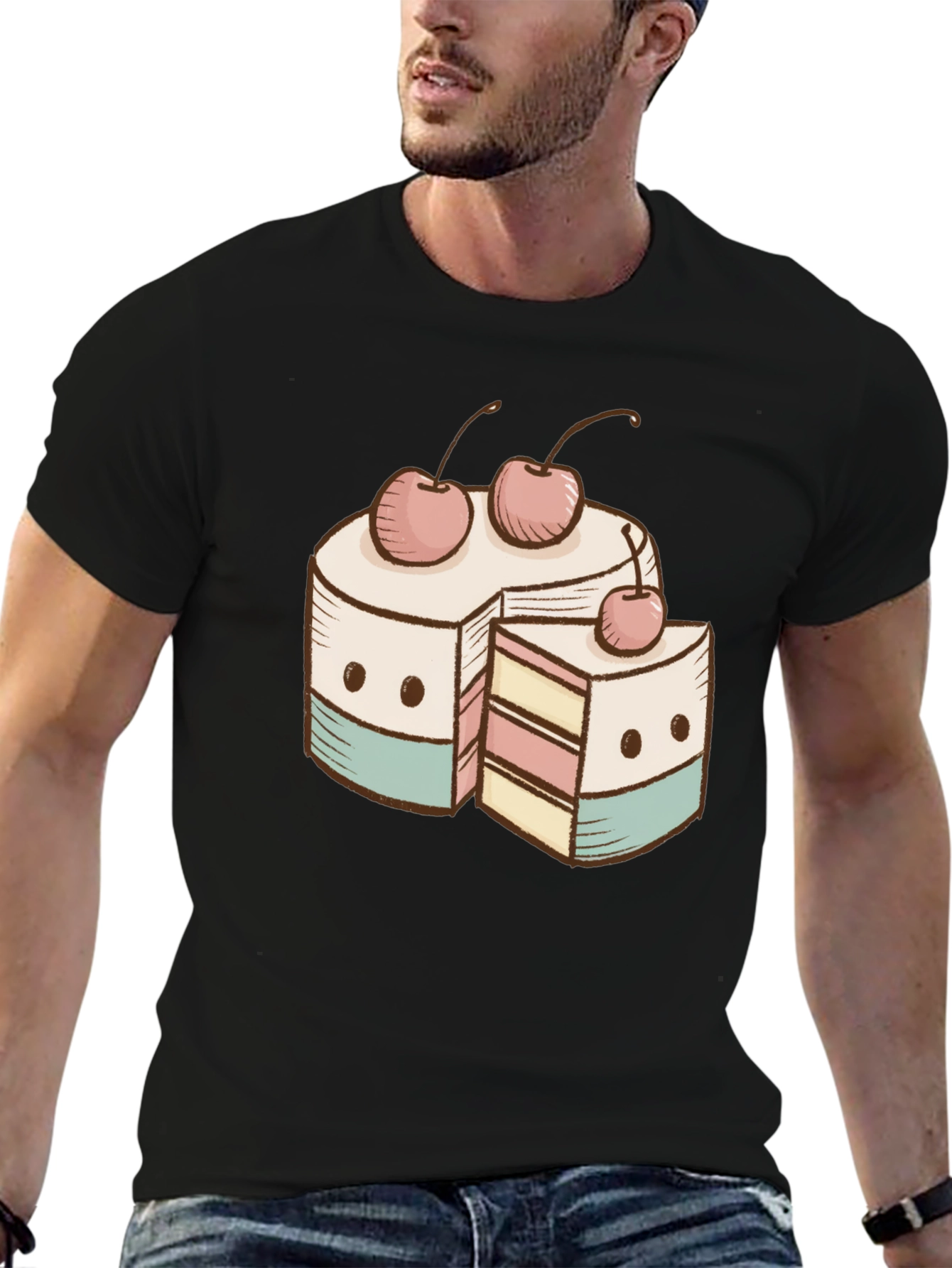 Cute Cake T-Shirt - Sweet Treat Design