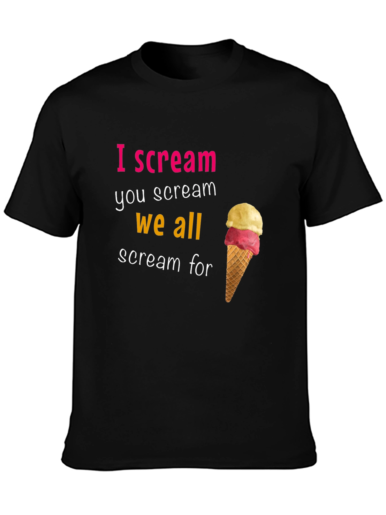 I Scream Graphic T-Shirt