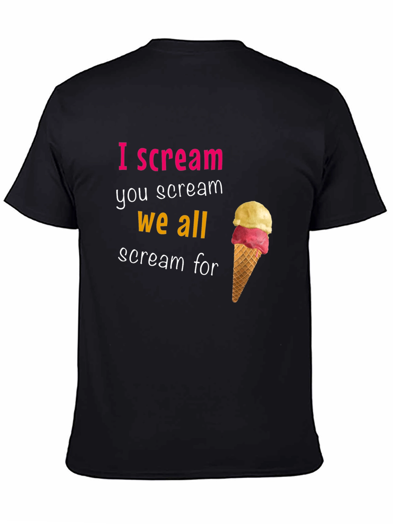 I Scream Graphic T-Shirt