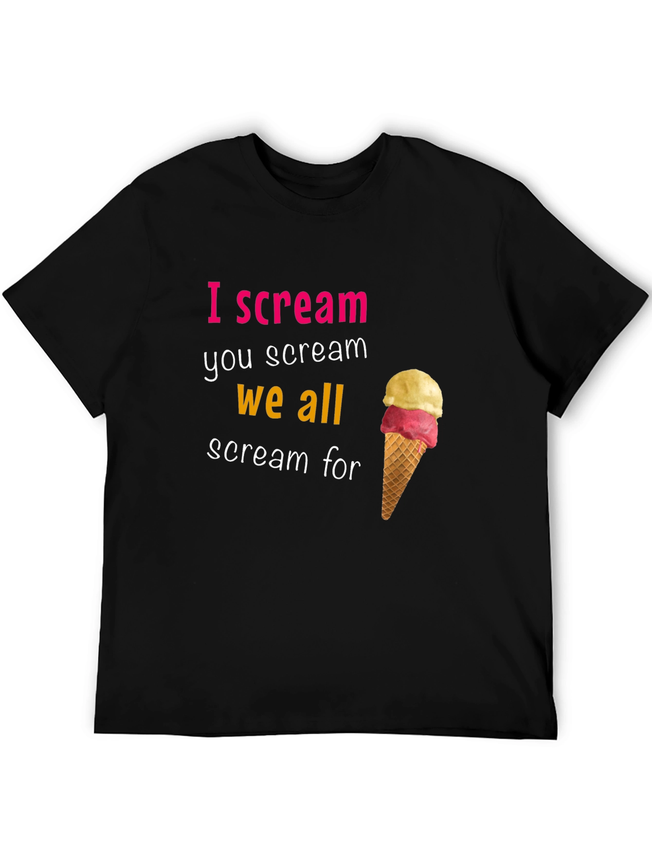 I Scream Graphic T-Shirt