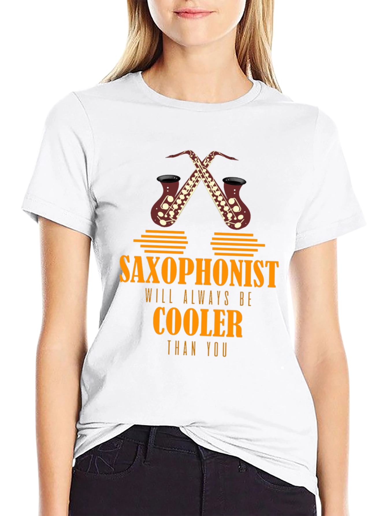 Saxophonist Cooler Graphic Tee - Music Lover T-Shirt