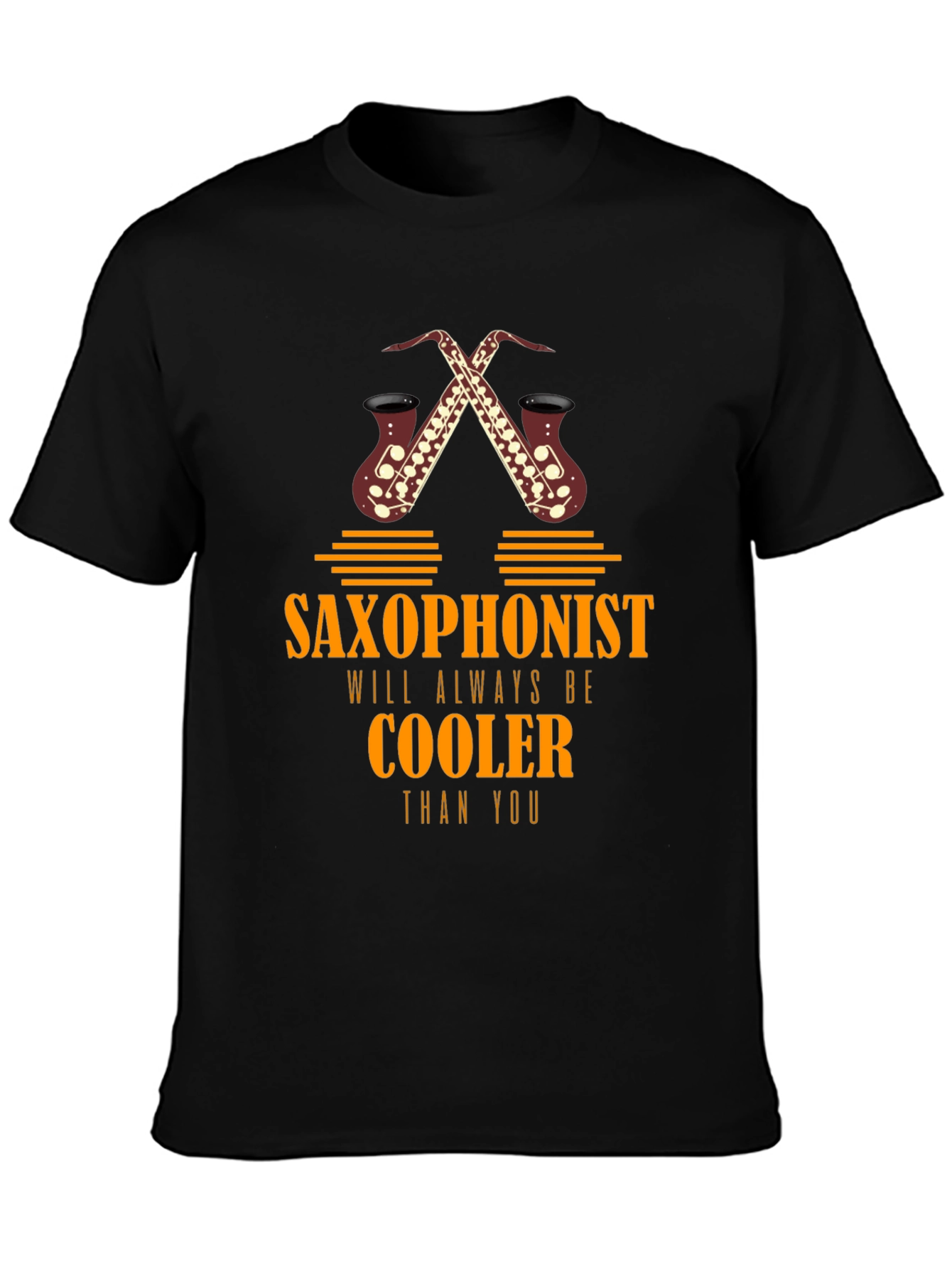 Saxophonist Cooler Graphic Tee - Music Lover T-Shirt