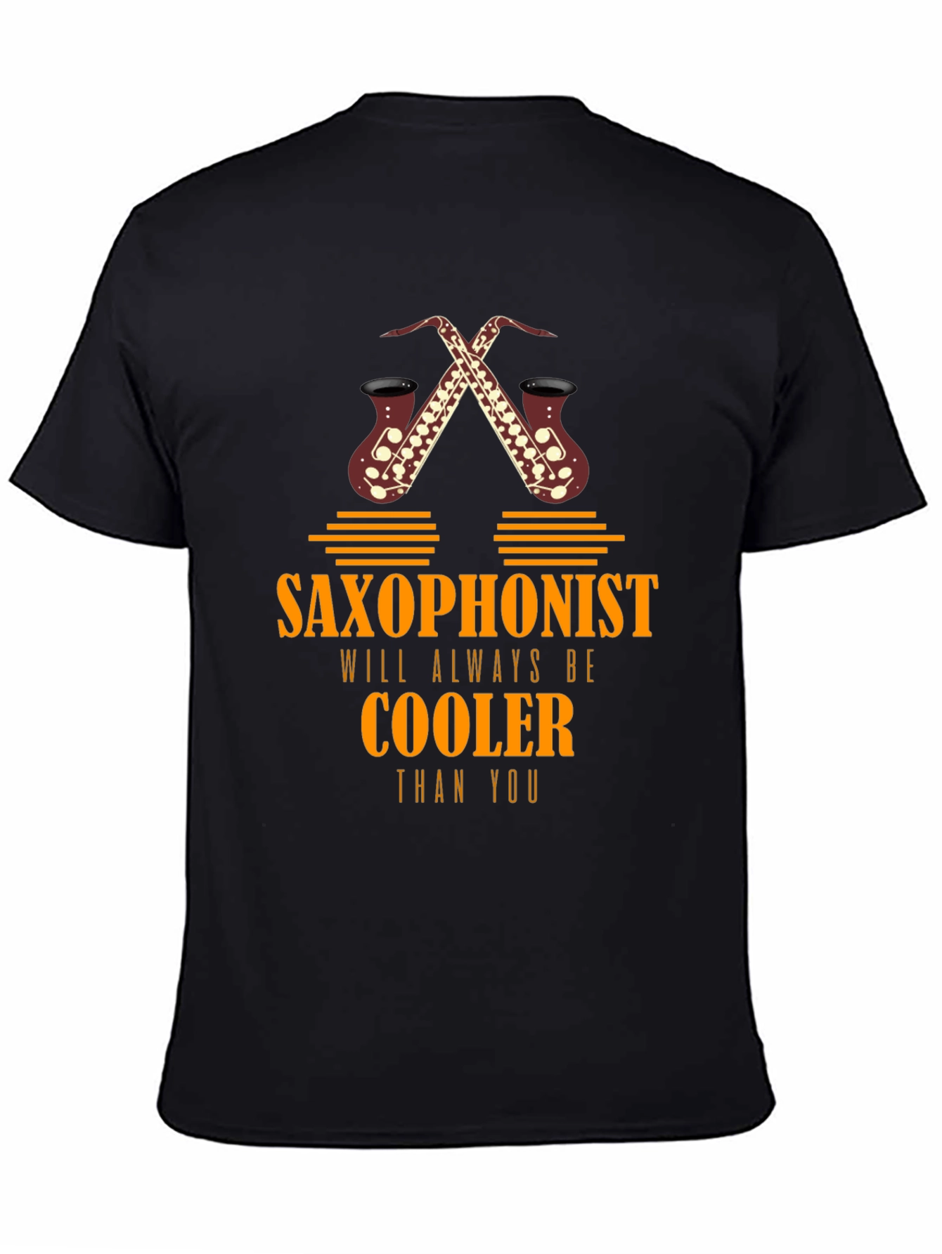Saxophonist Cooler Graphic Tee - Music Lover T-Shirt