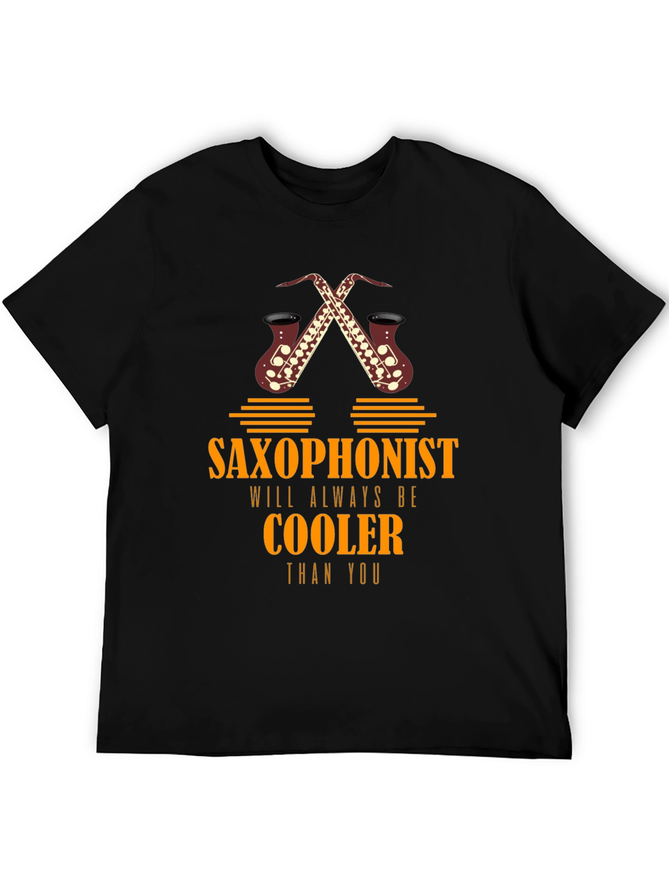 Saxophonist Cooler Graphic Tee - Music Lover T-Shirt