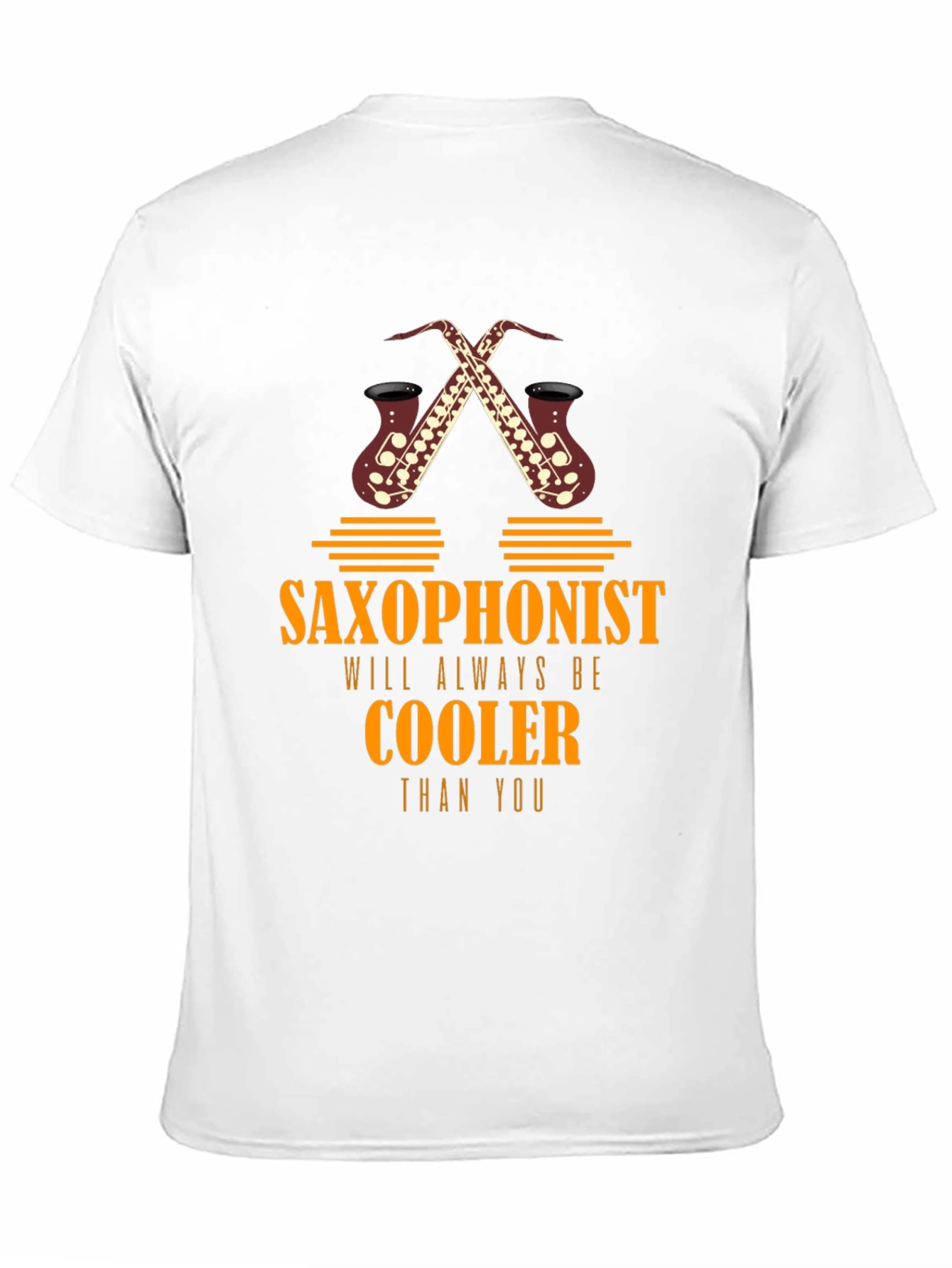 Saxophonist Cooler Graphic Tee - Music Lover T-Shirt