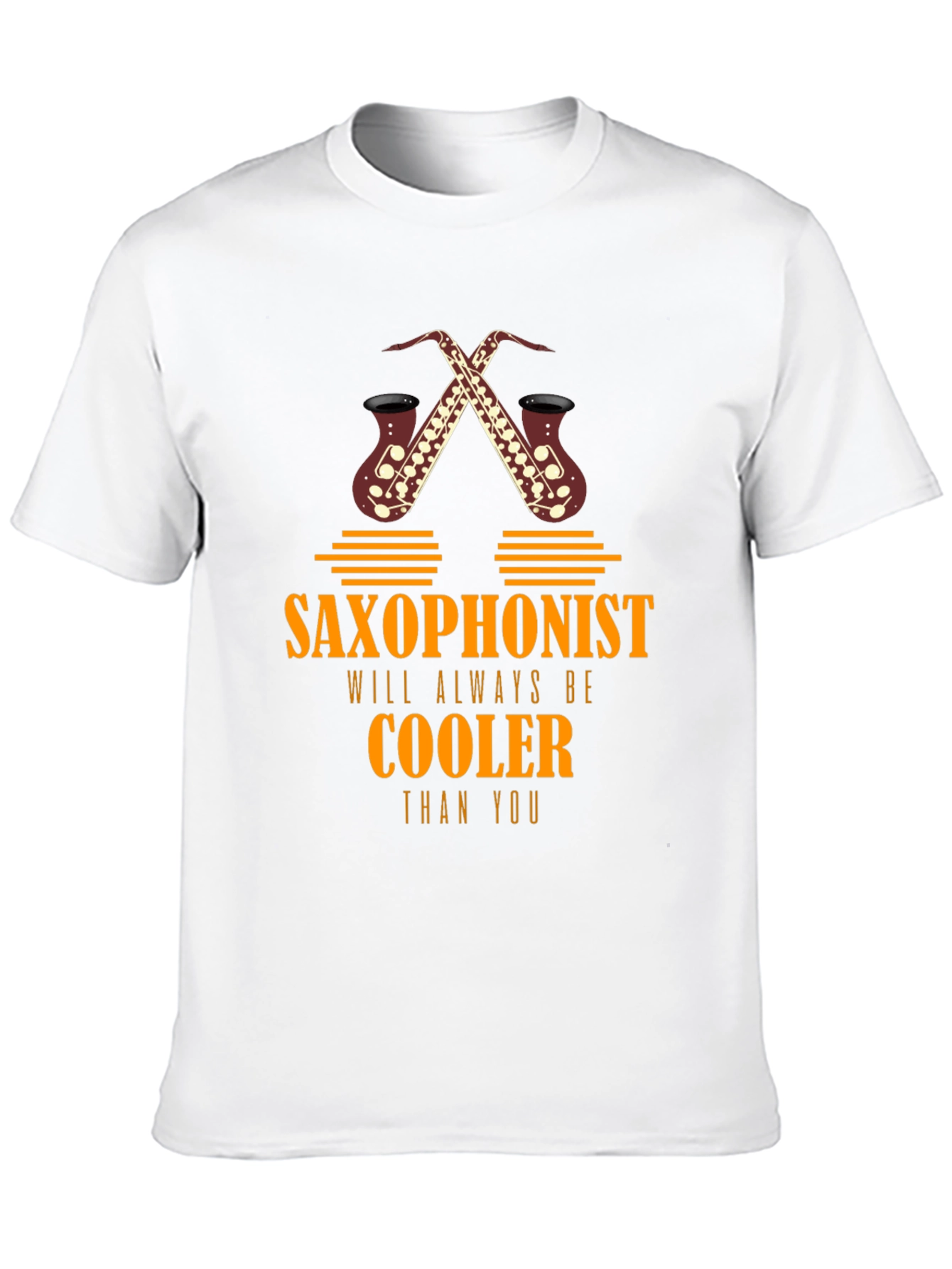Saxophonist Cooler Graphic Tee - Music Lover T-Shirt