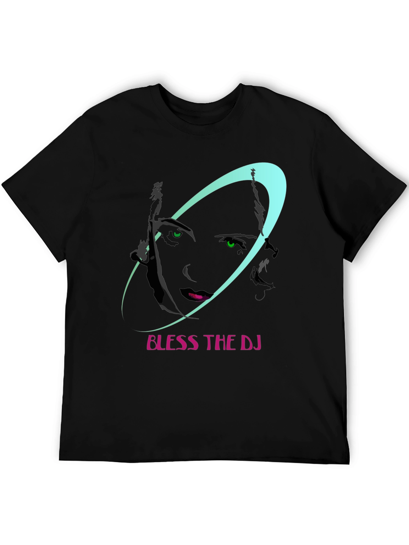 Bless The DJ Black Graphic Tee