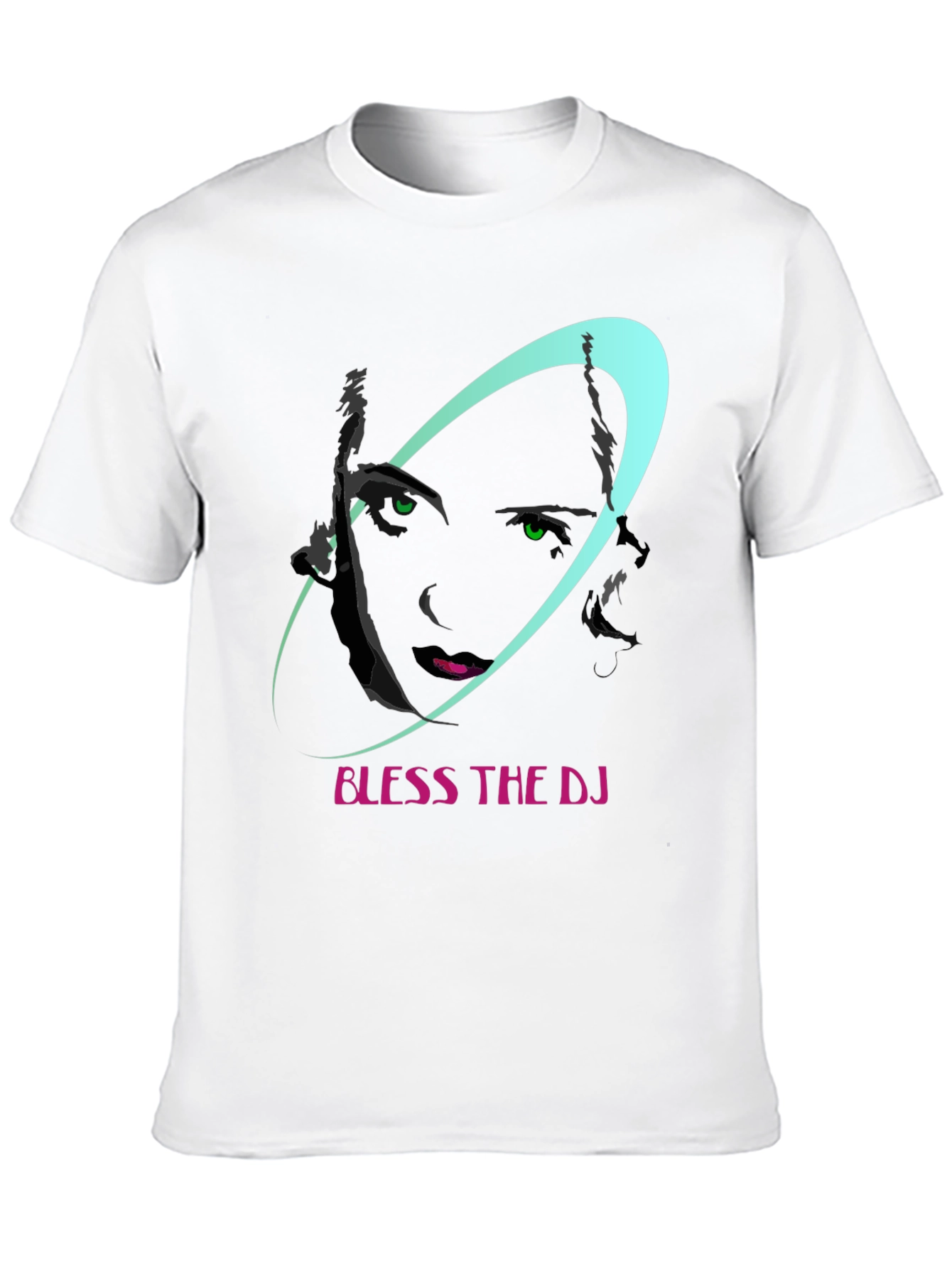 Bless The DJ Black Graphic Tee