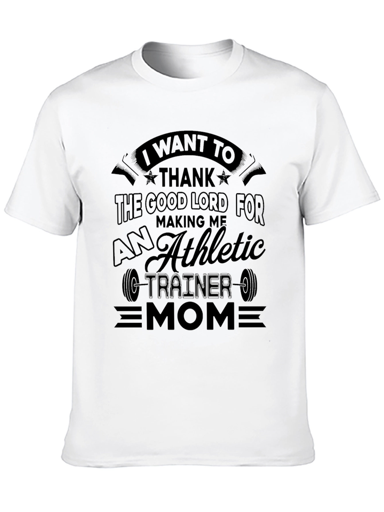 Athletic Trainer Mom Graphic T-Shirt