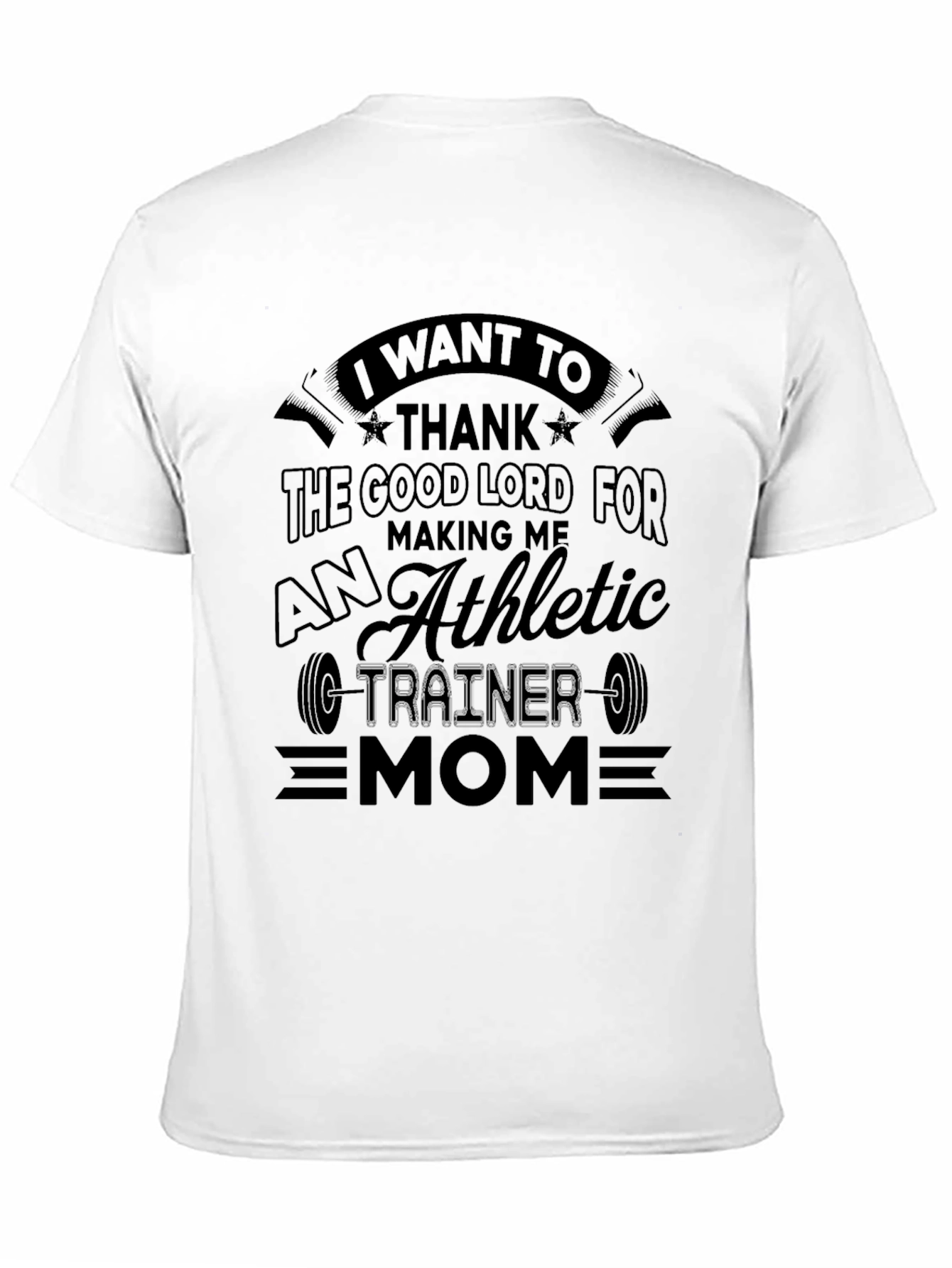 Athletic Trainer Mom Graphic T-Shirt