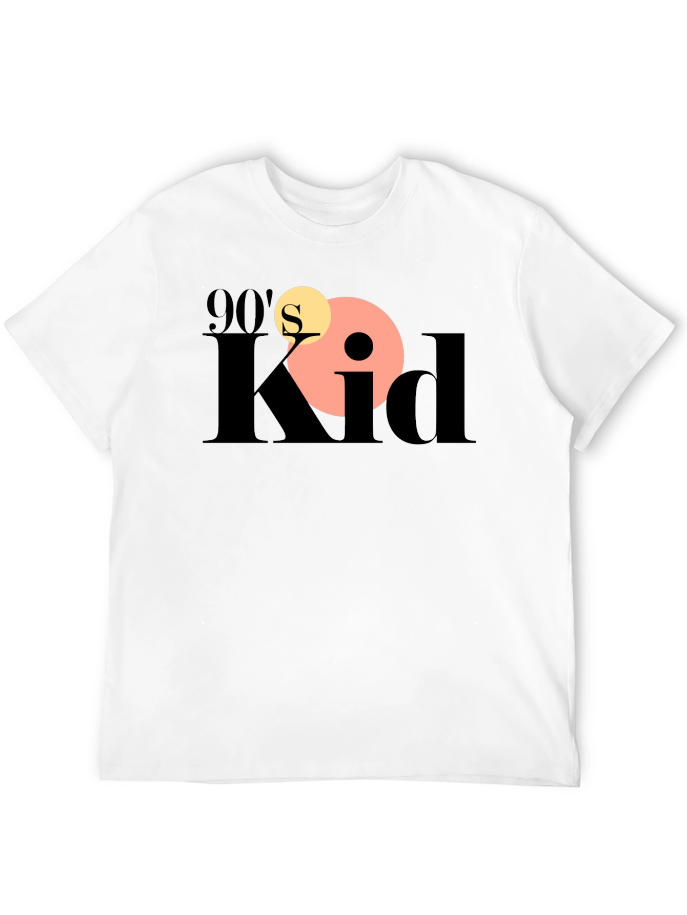 90s Kid Graphic Tee - Black