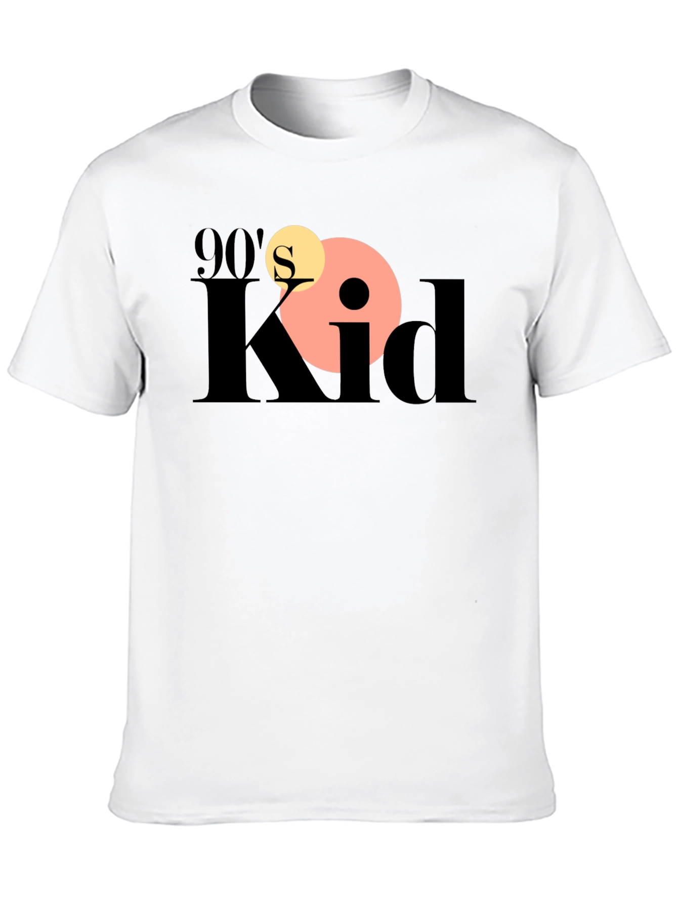 90s Kid Graphic Tee - Black