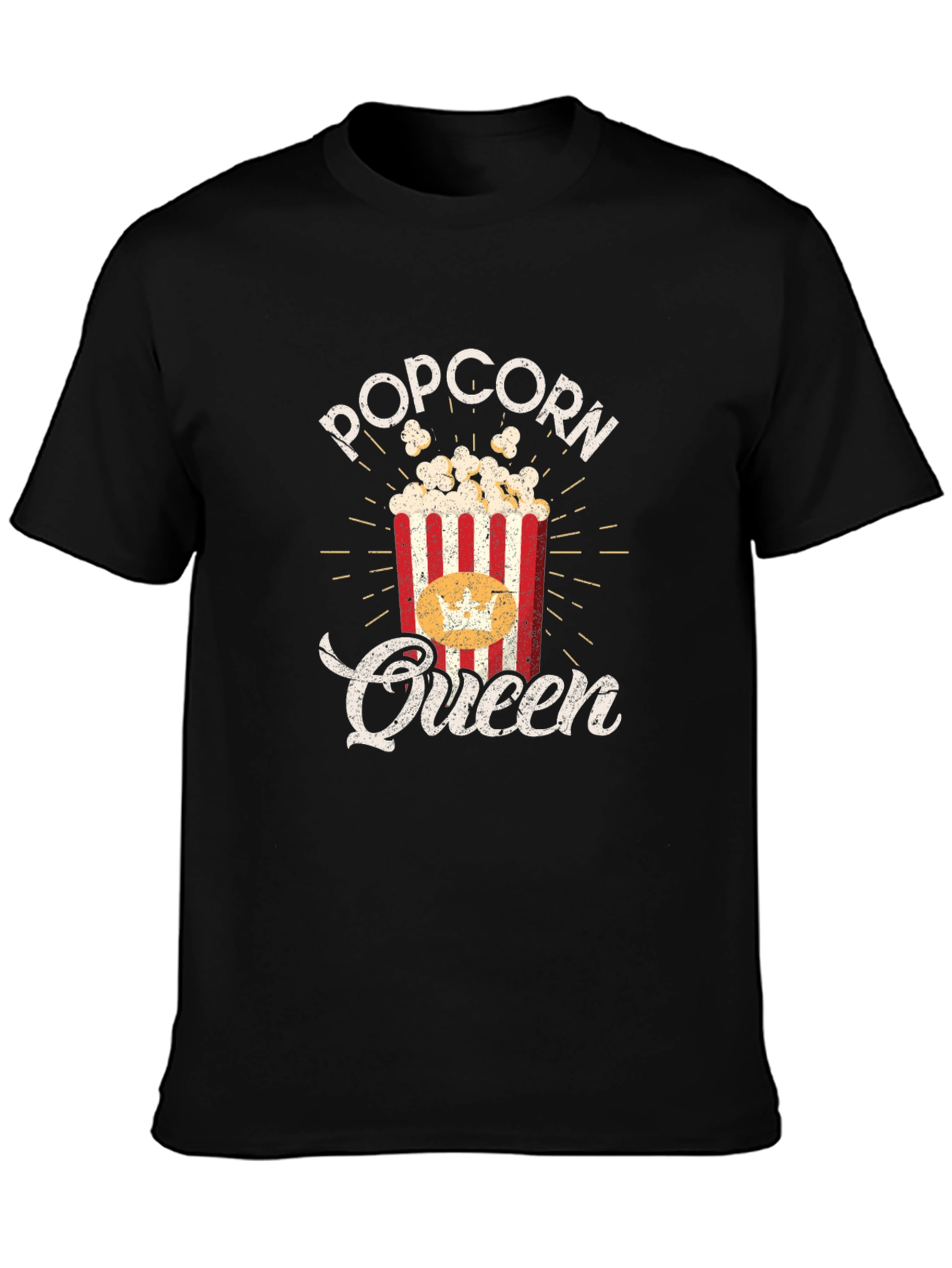 Popcorn Queen Graphic T-Shirt