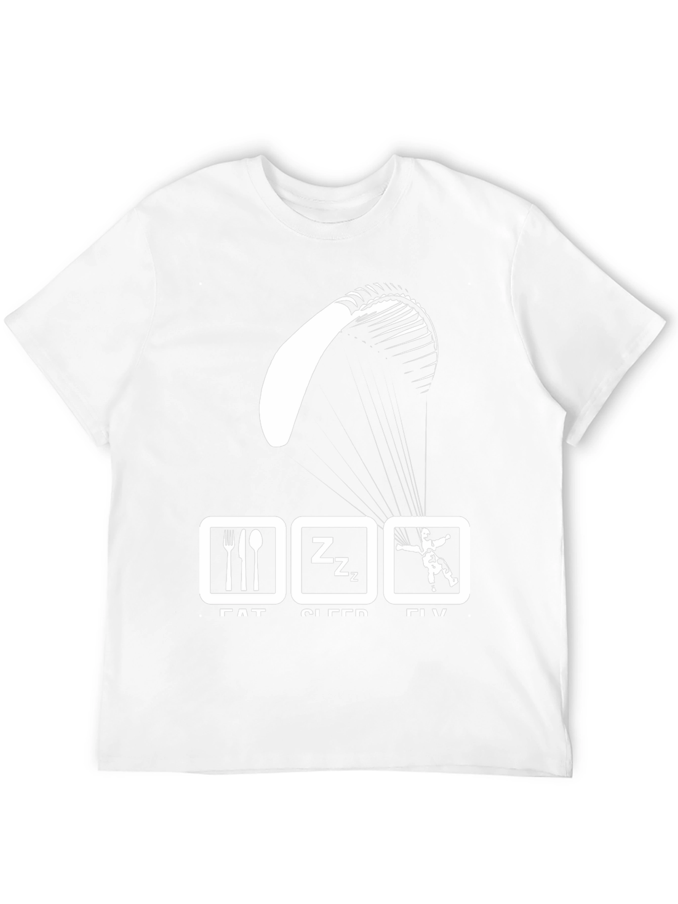 Eat Sleep Fly Paragliding T-Shirt