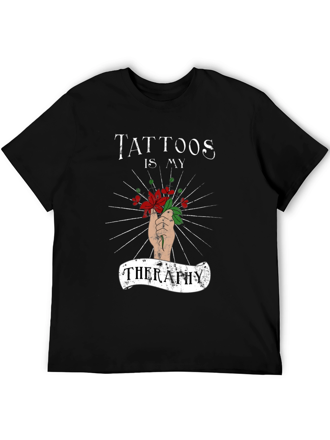 Tattoos is My Therapy Graphic Tee