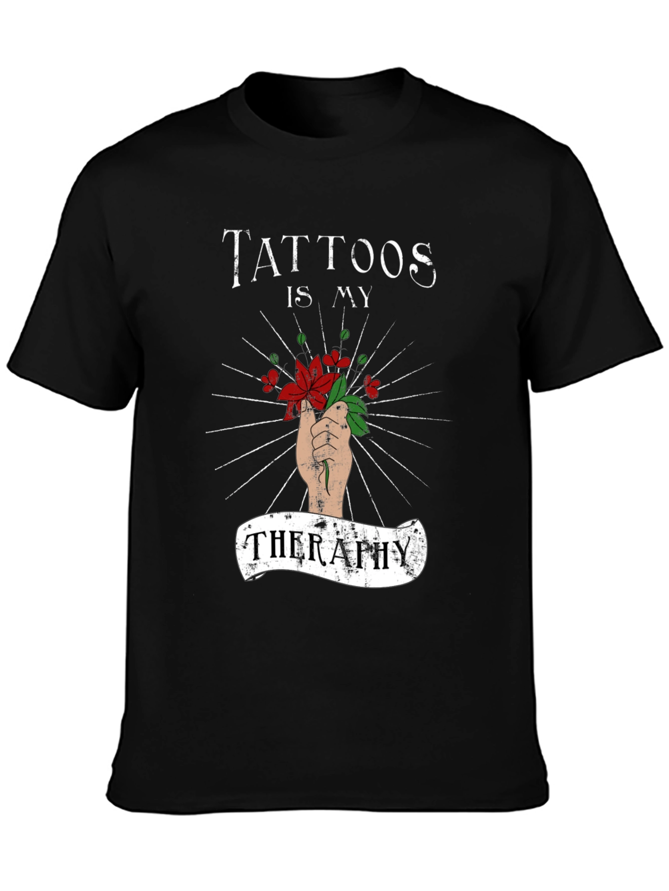 Tattoos is My Therapy Graphic Tee