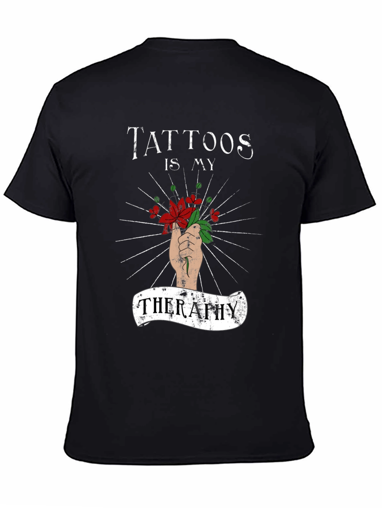Tattoos is My Therapy Graphic Tee