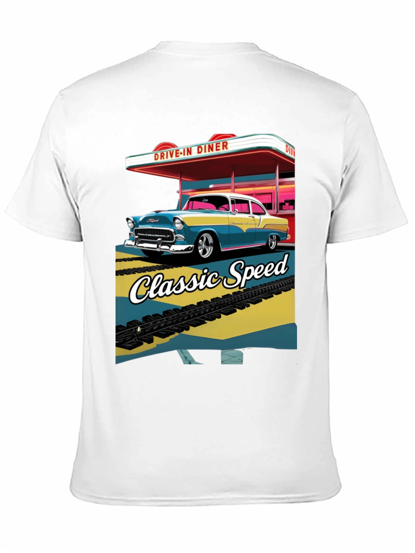 Classic Speed Diner Graphic T-Shirt
