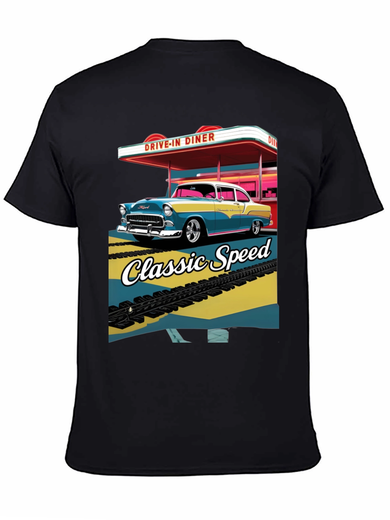 Classic Speed Diner Graphic T-Shirt