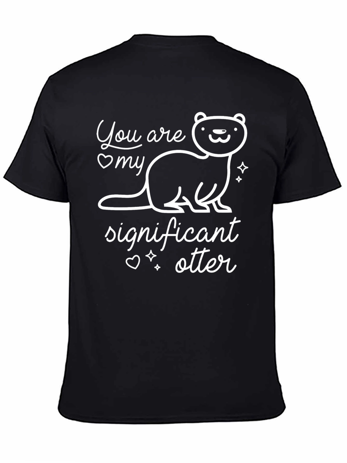 Significant Otter T-Shirt - Cute Animal Graphic Tee