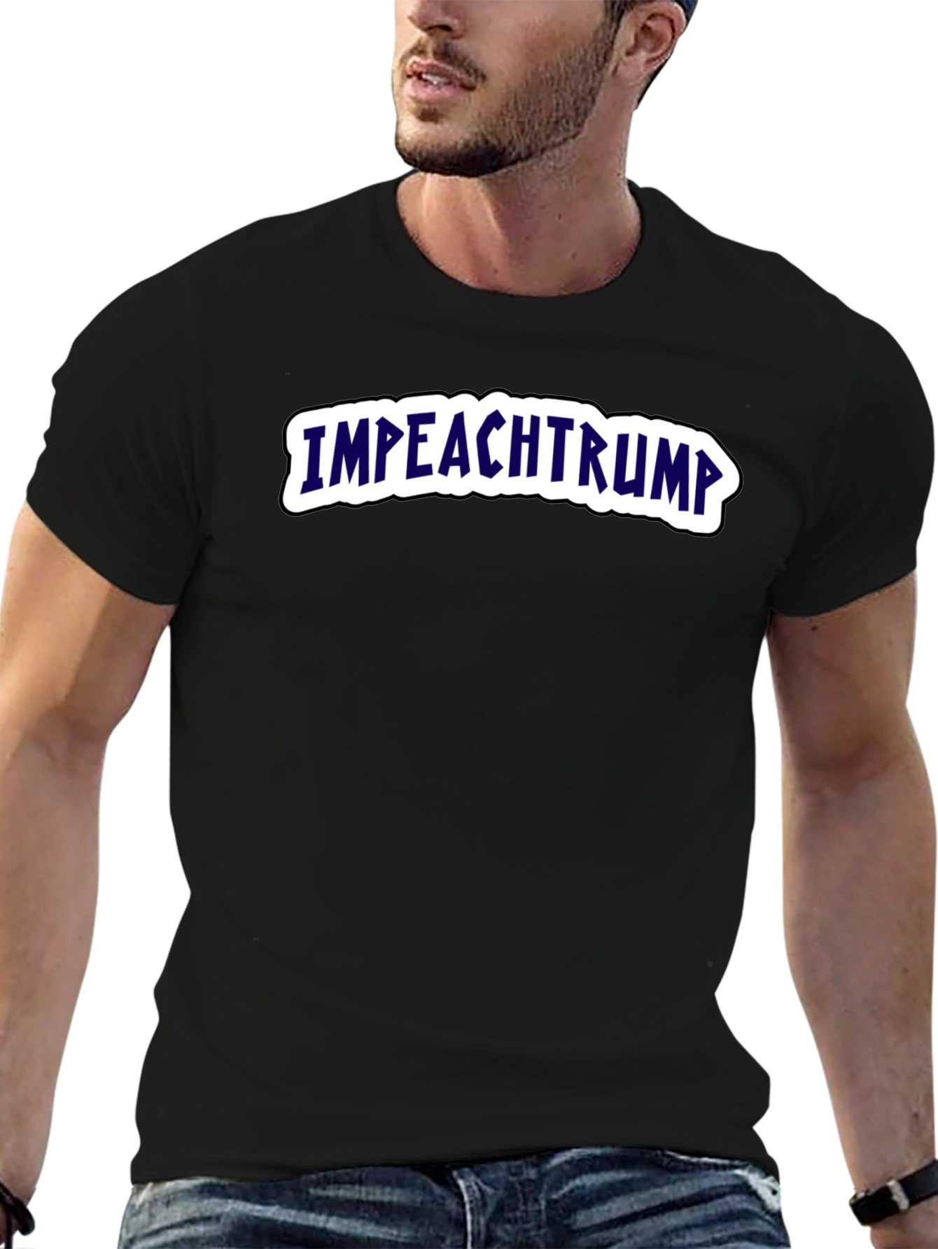 Impeach Trump Graphic T-Shirt - Political Statement Tee