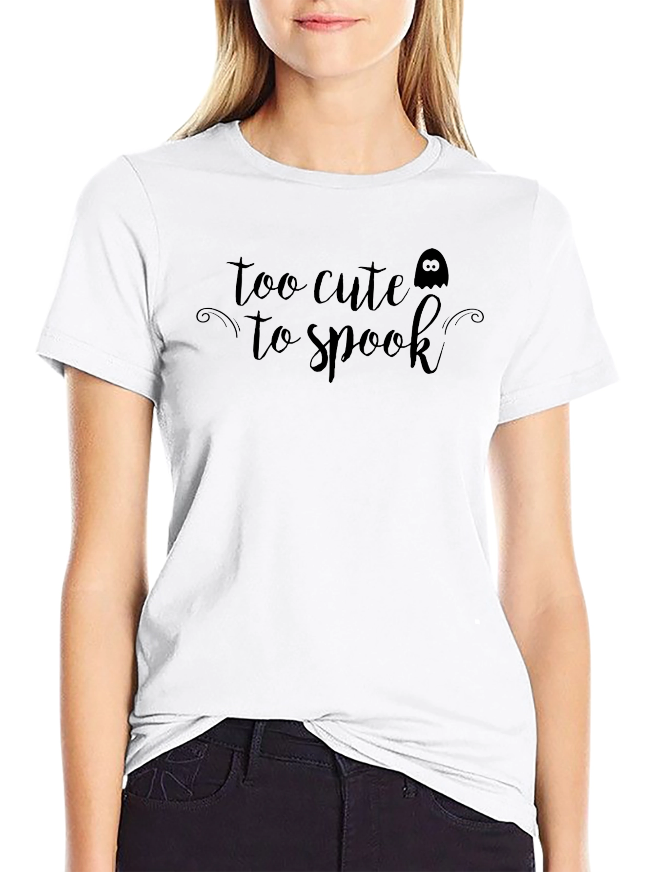 Too Cute to Spook Halloween T-Shirt