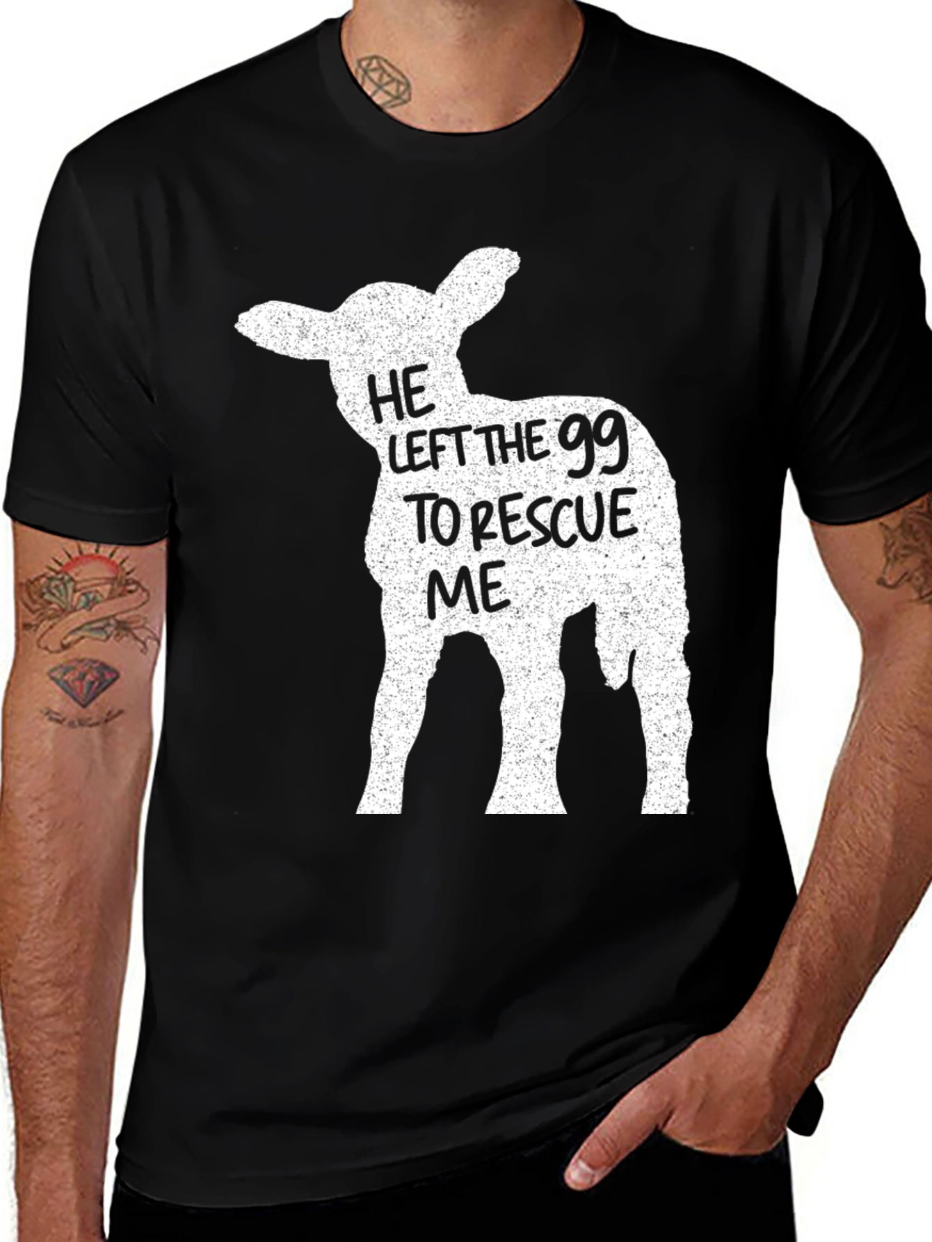 He Left The 99 to Rescue Me T-Shirt