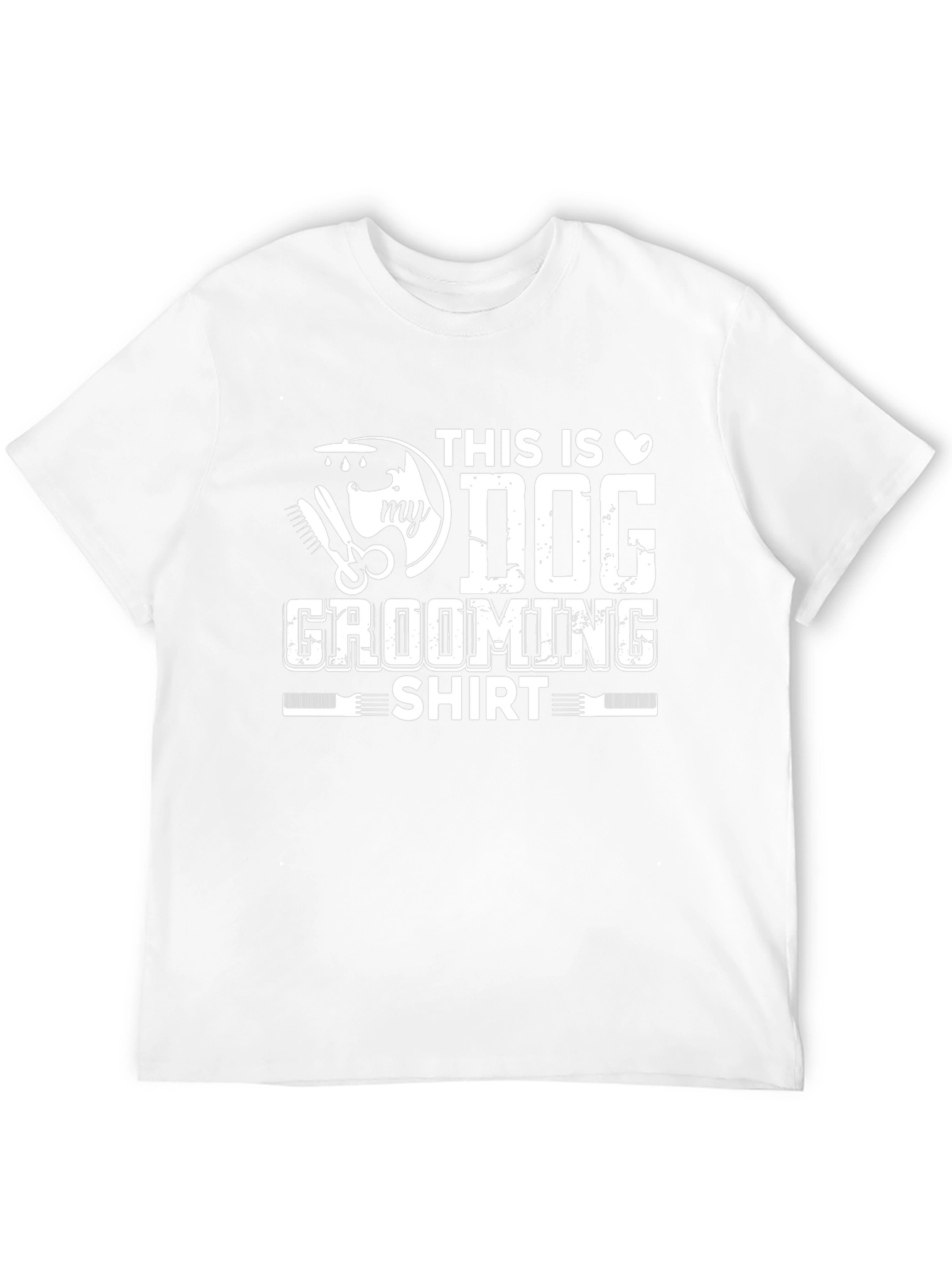 Dog Grooming T-Shirt for Animal Lovers