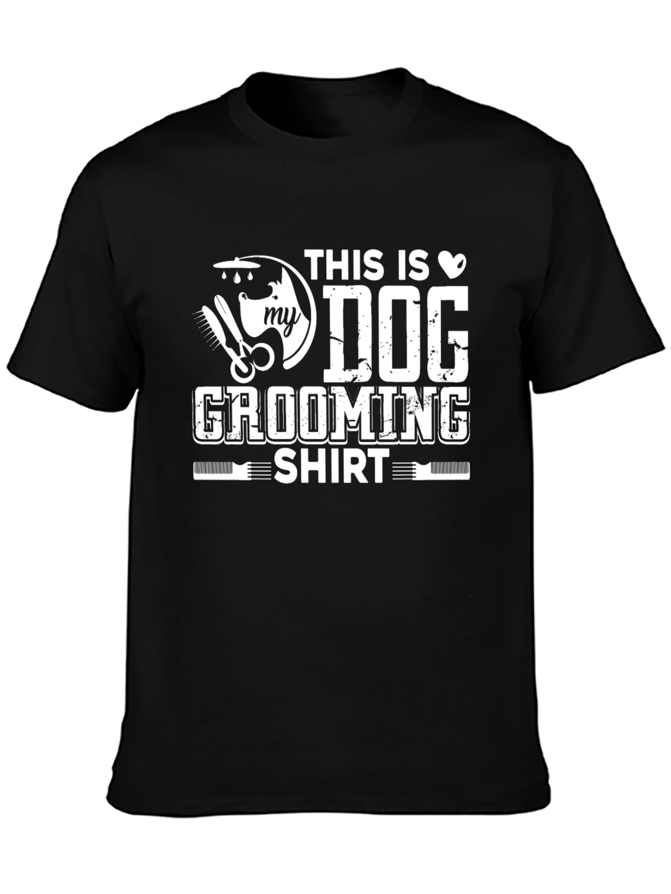 Dog Grooming T-Shirt for Animal Lovers
