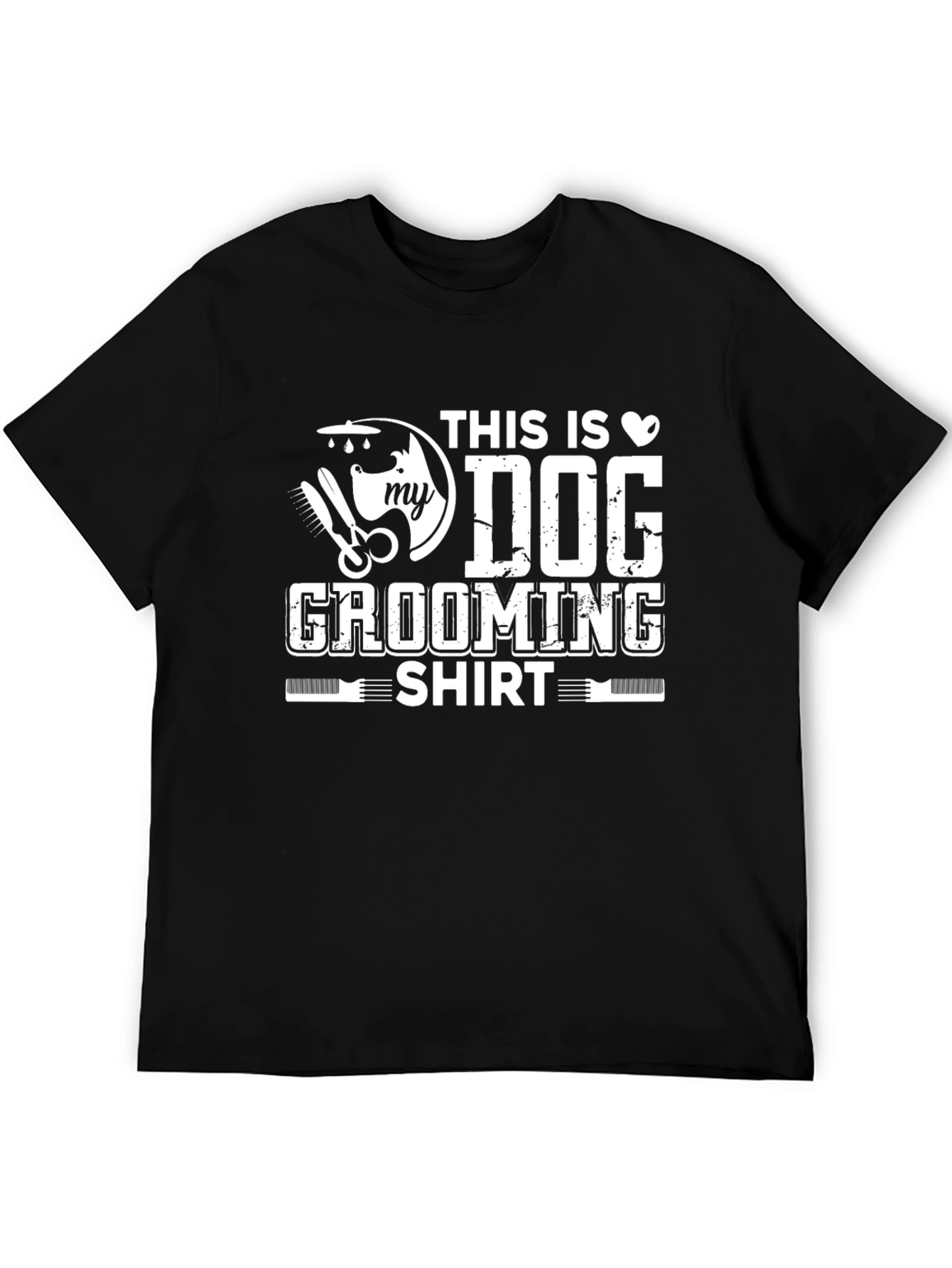 Dog Grooming T-Shirt for Animal Lovers
