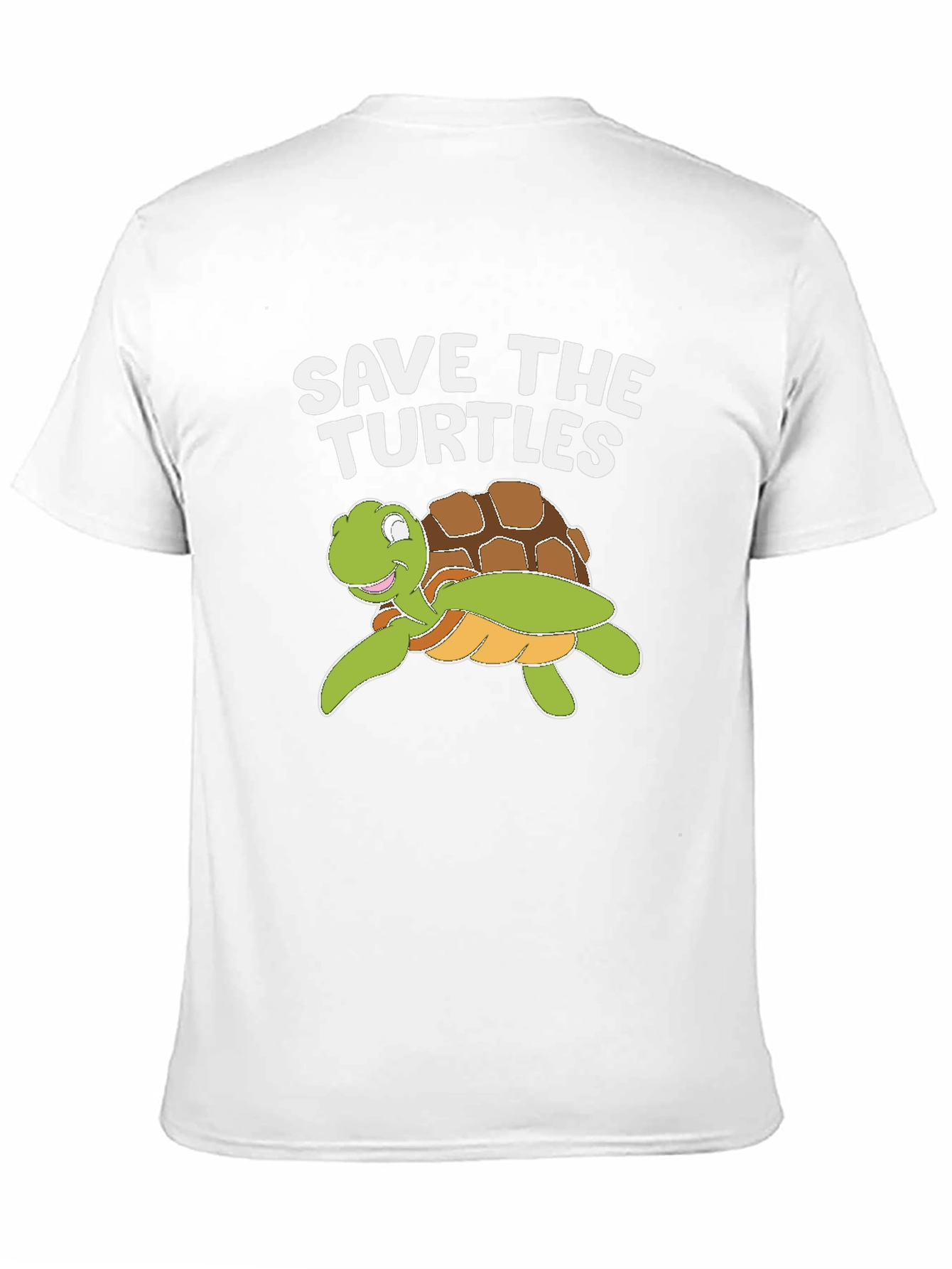 Save The Turtles T-Shirt - Turtle Cartoon