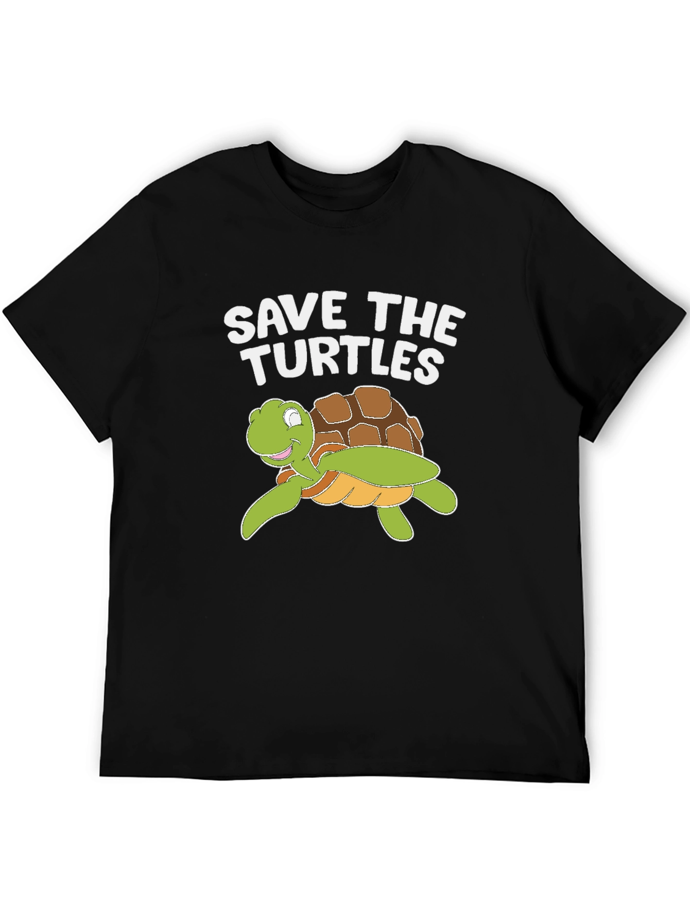 Save The Turtles T-Shirt - Turtle Cartoon